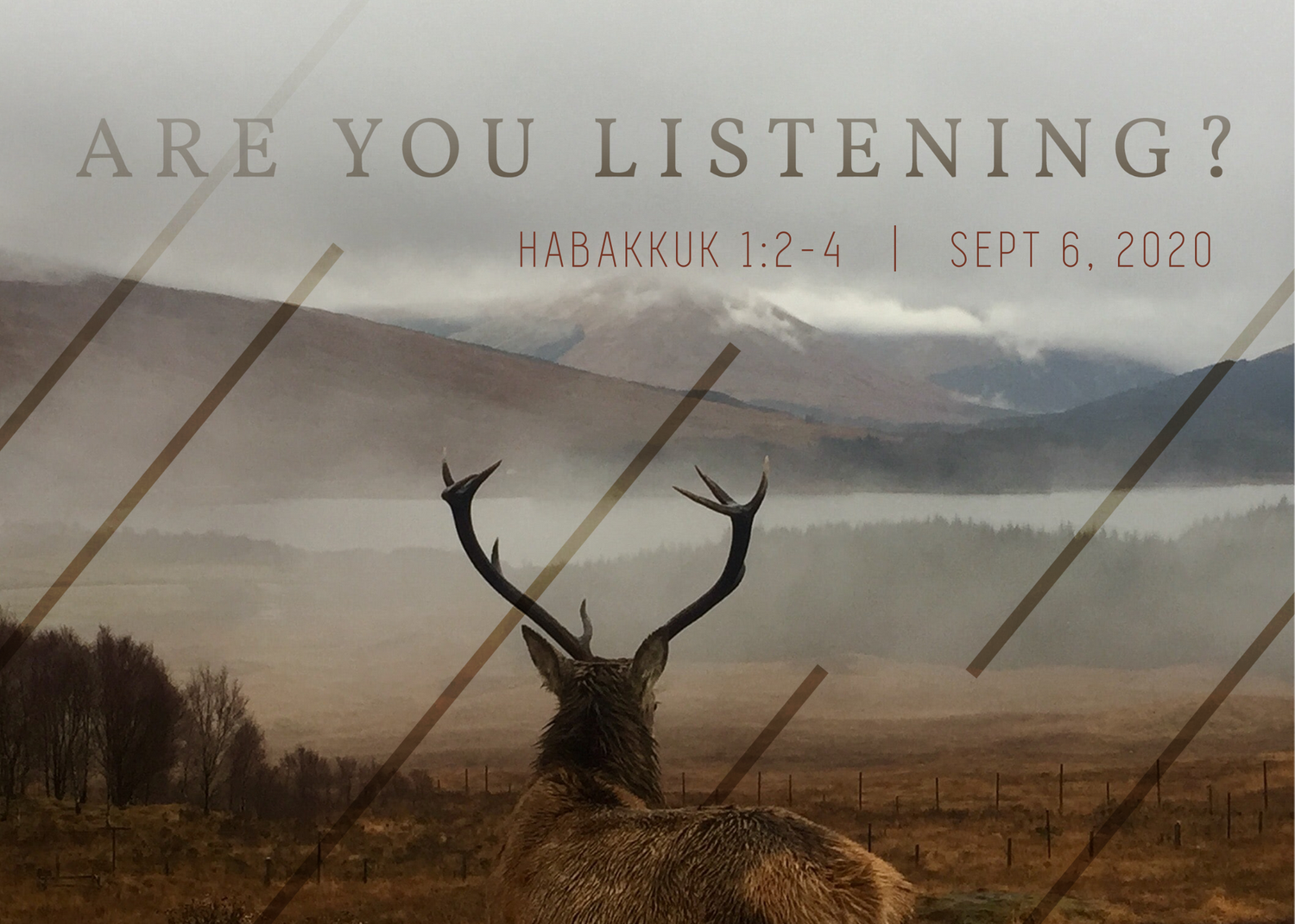 Sep 6 | Are You Listening | Habakkuk 1:1-5