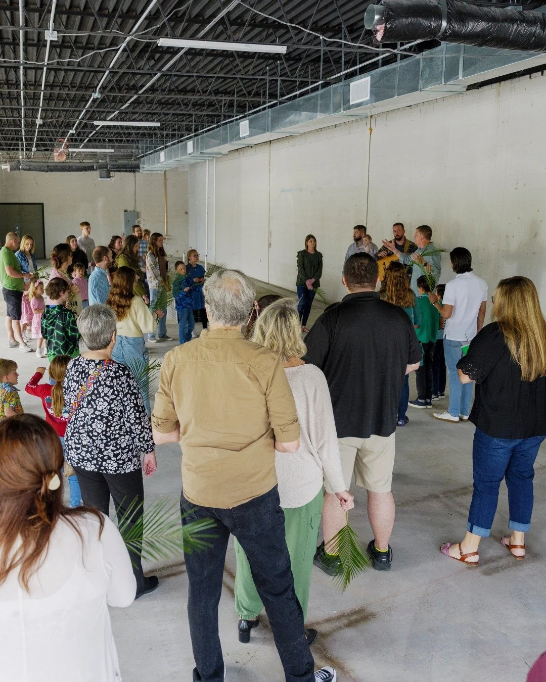From construction zone to gathering place 🛠️🌿
A space ready to be filled with new faces, familiar smiles, and stories of God&rsquo;s grace.
Lord Jesus, you come in humility and peace&mdash;not as we expect, but as we need. 
Open our hands, soften o