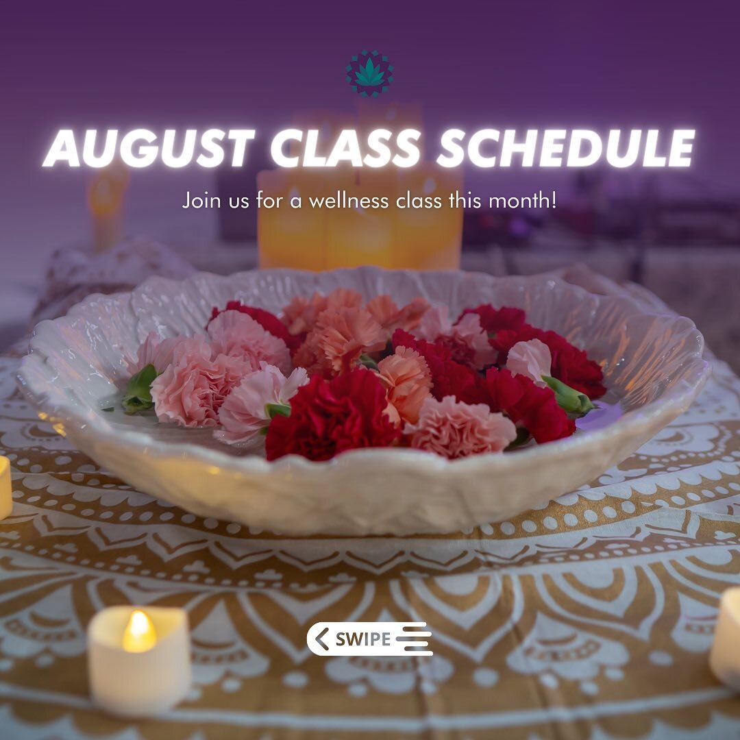 Re-ignite your passion for wellness this August! 💜✨

Step into a world of refreshing classes that will leave you feeling rejuvenated and ready to take on the world! 😊🙏

Take a look at the offerings we have coming up 👇

SomaYoga Nidra Fusion with 