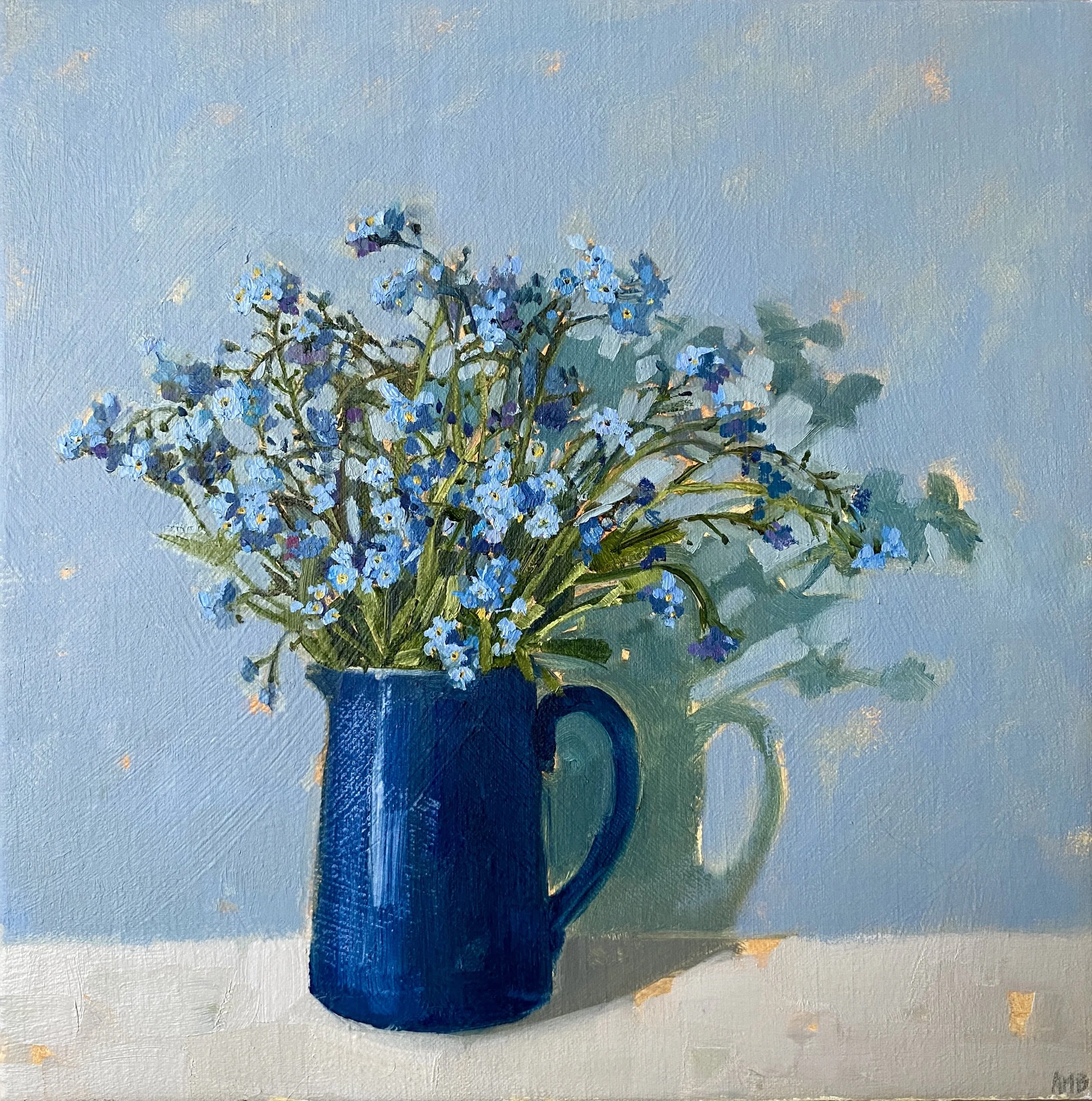 Still Life with Forget-me-Nots 