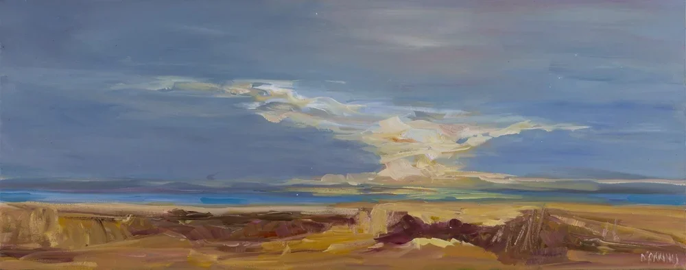 Coastal Light ll 12x30 oil on canvas SOLD