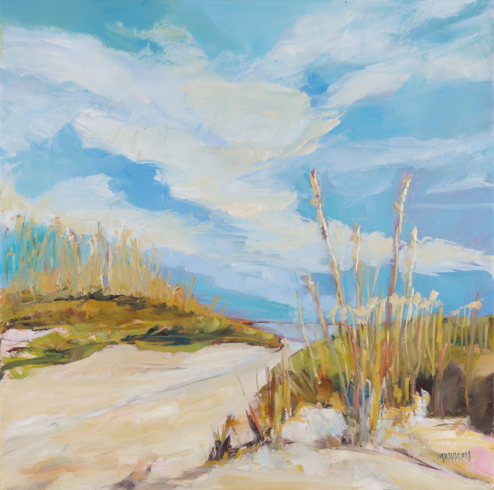 The Long Afternoon 30"x30" oil on canvas