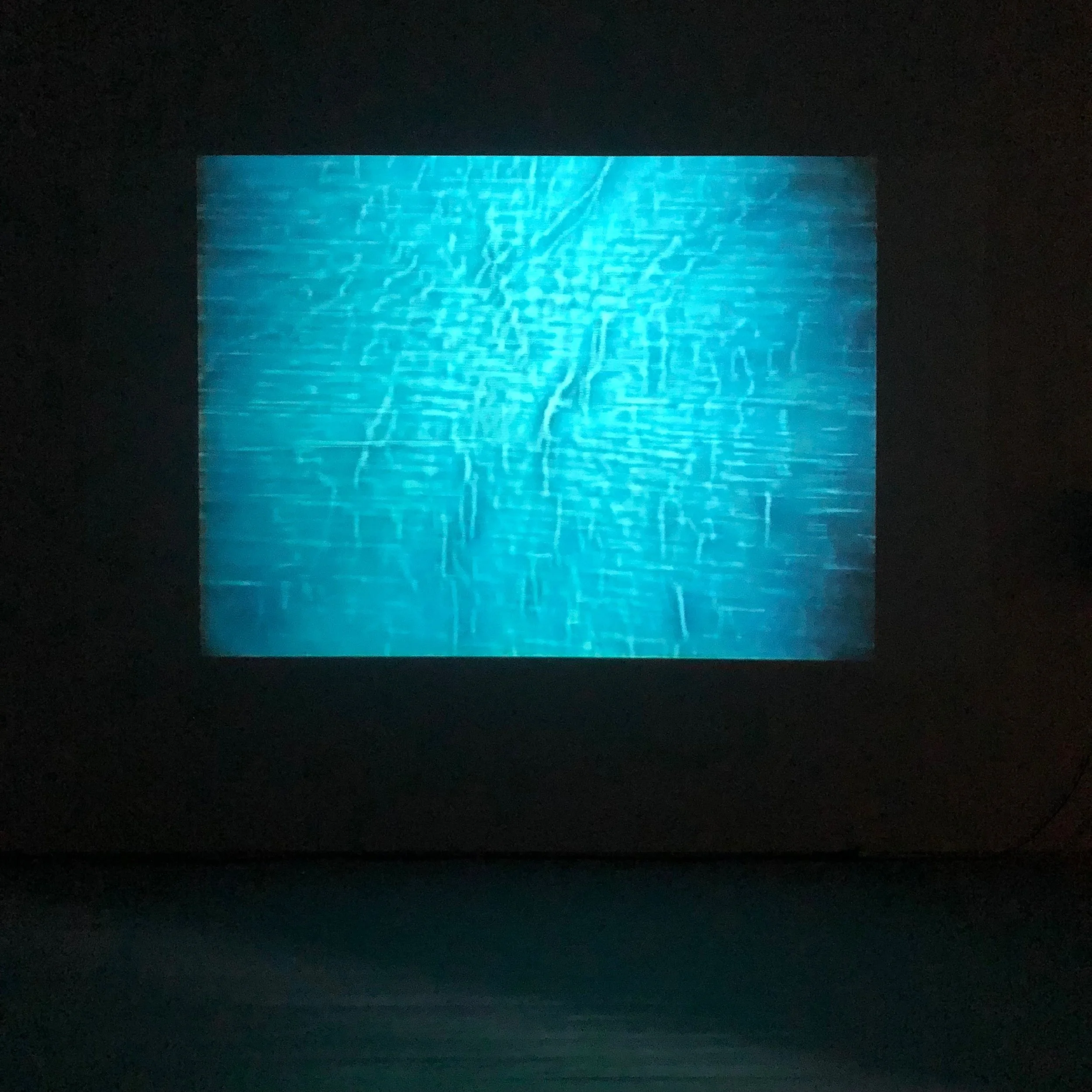  Fra  Purgatory revisited  (2018), analog video av Tor Jørgen van Eijk. Foto: Hilde Sørstrøm 