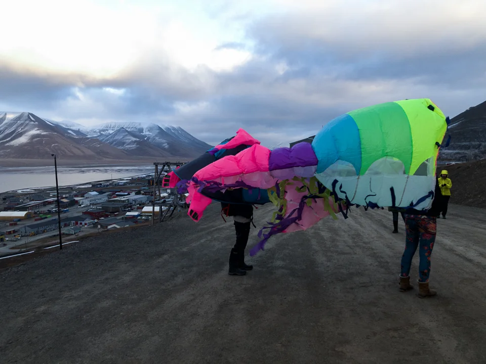 Vind i seilene til Artica Svalbard