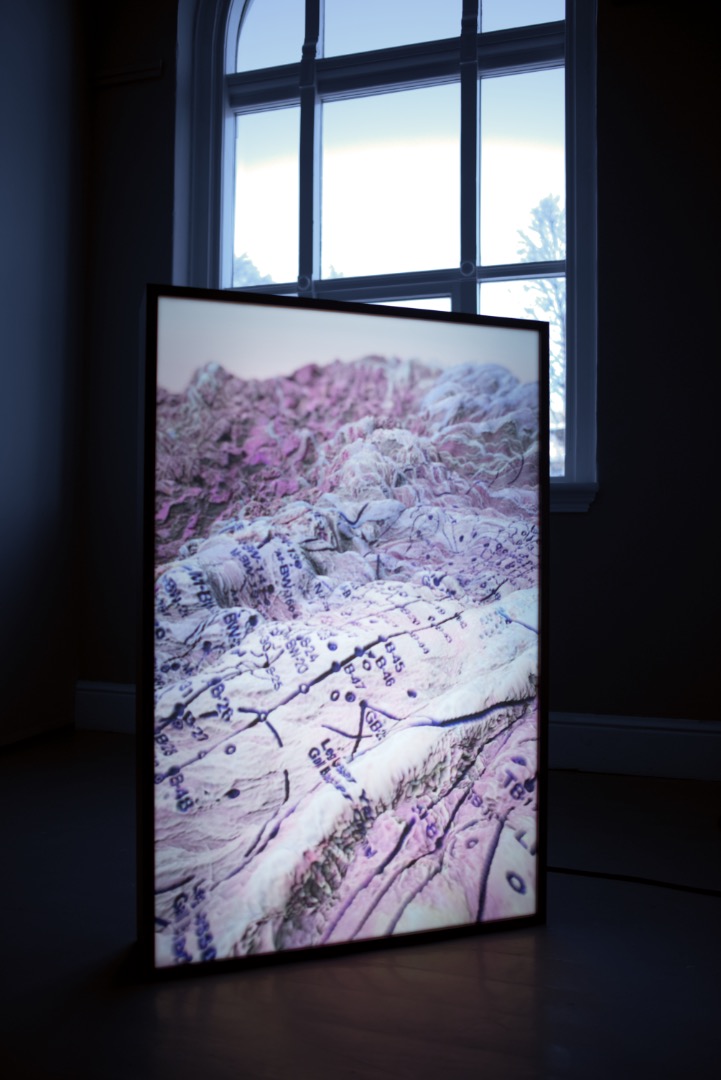  Del av  Pressure Point Acupuncture  (2019) av New Mineral Collective. Foto: Vsevolod Kovalevskij/Tromsø Kunstforening 