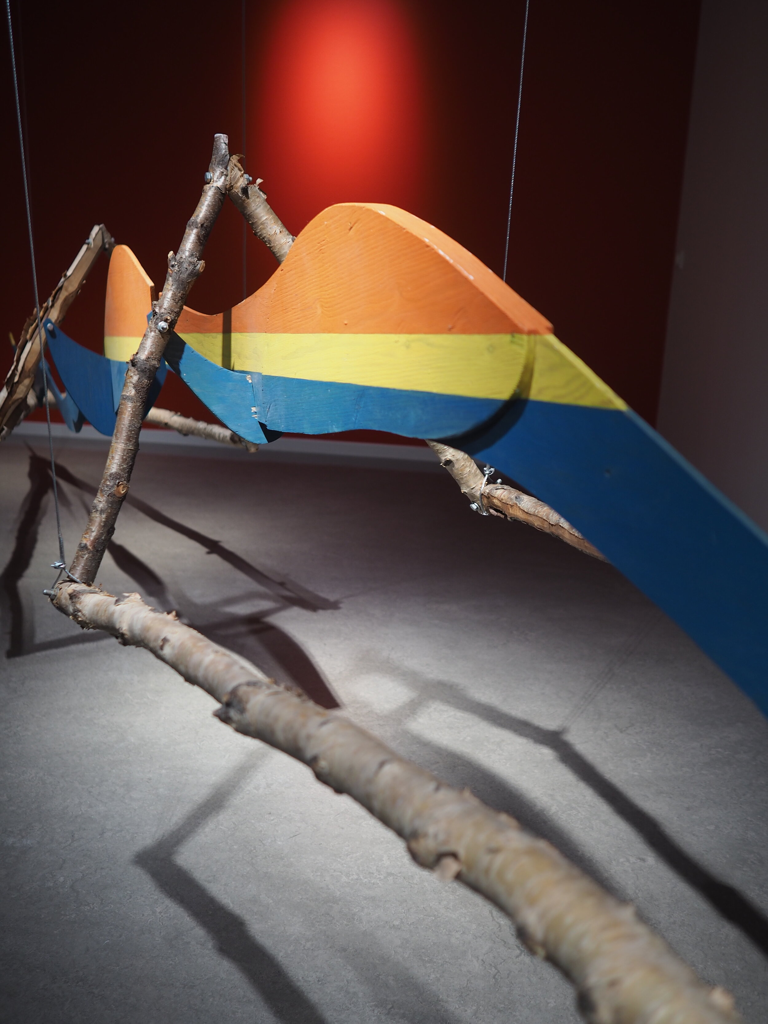   Skulptur I og II  (1979) av Aage Gaup. Foto: Inger Emilie Solheim 