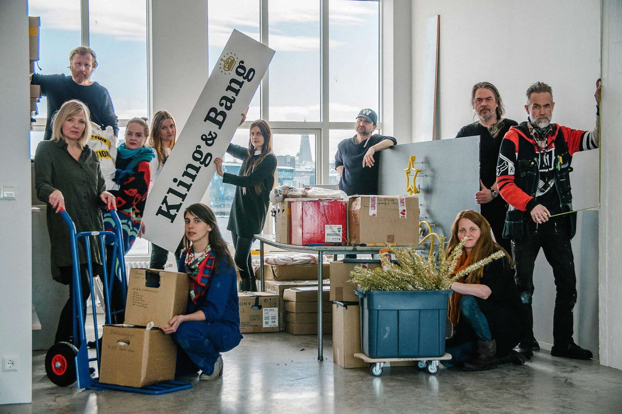  In  2017 the artist-run gallery Kling &amp; Bang moved into the Marshall house in Reykjavík where they are still located today. Photo: Kling and Bang 