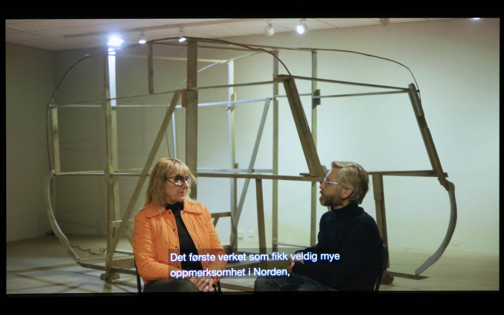  Stillbilde fra filmen  Outodoor/Indoor - en samtale med Inghild Karlsen  (2020) av Inghild Karlsen.  