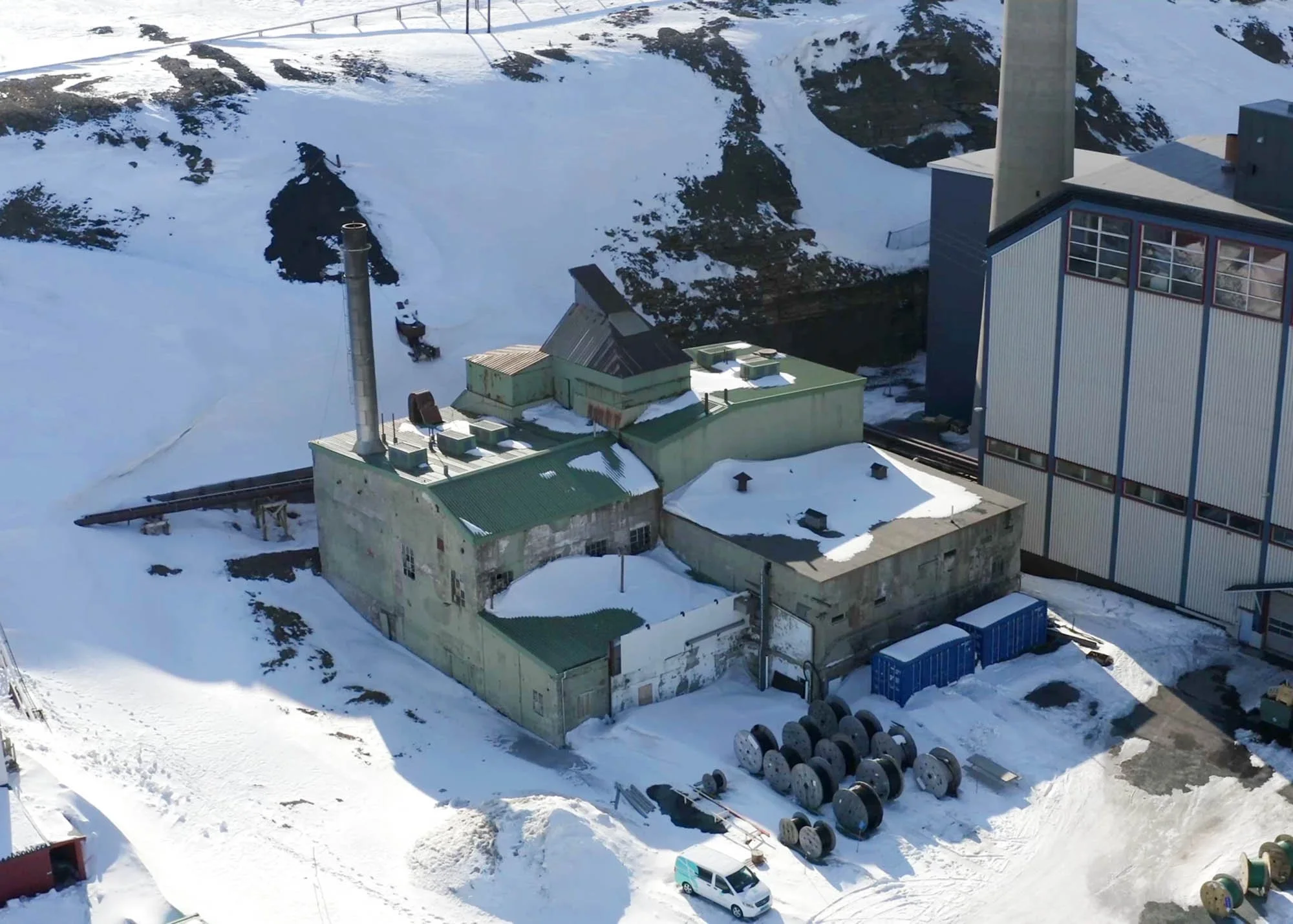  A disused power plant was the location for Artica Listens 2021. Photo: Tom Warner 