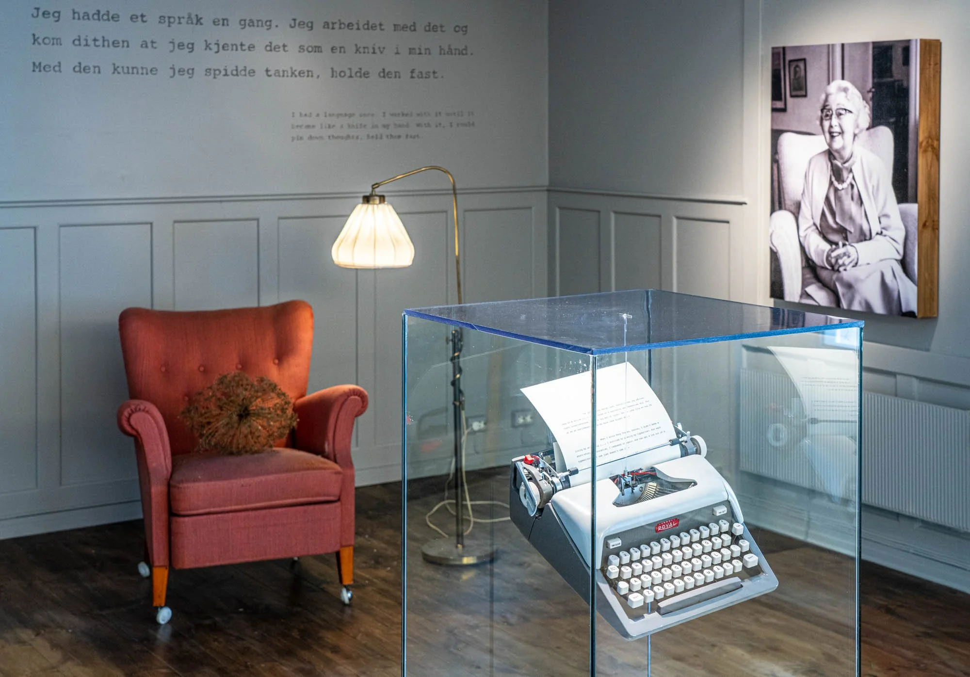  Del av utstillingen  Sara og Friheten . Foto: Mari Hildung/Perspektivet Museum 