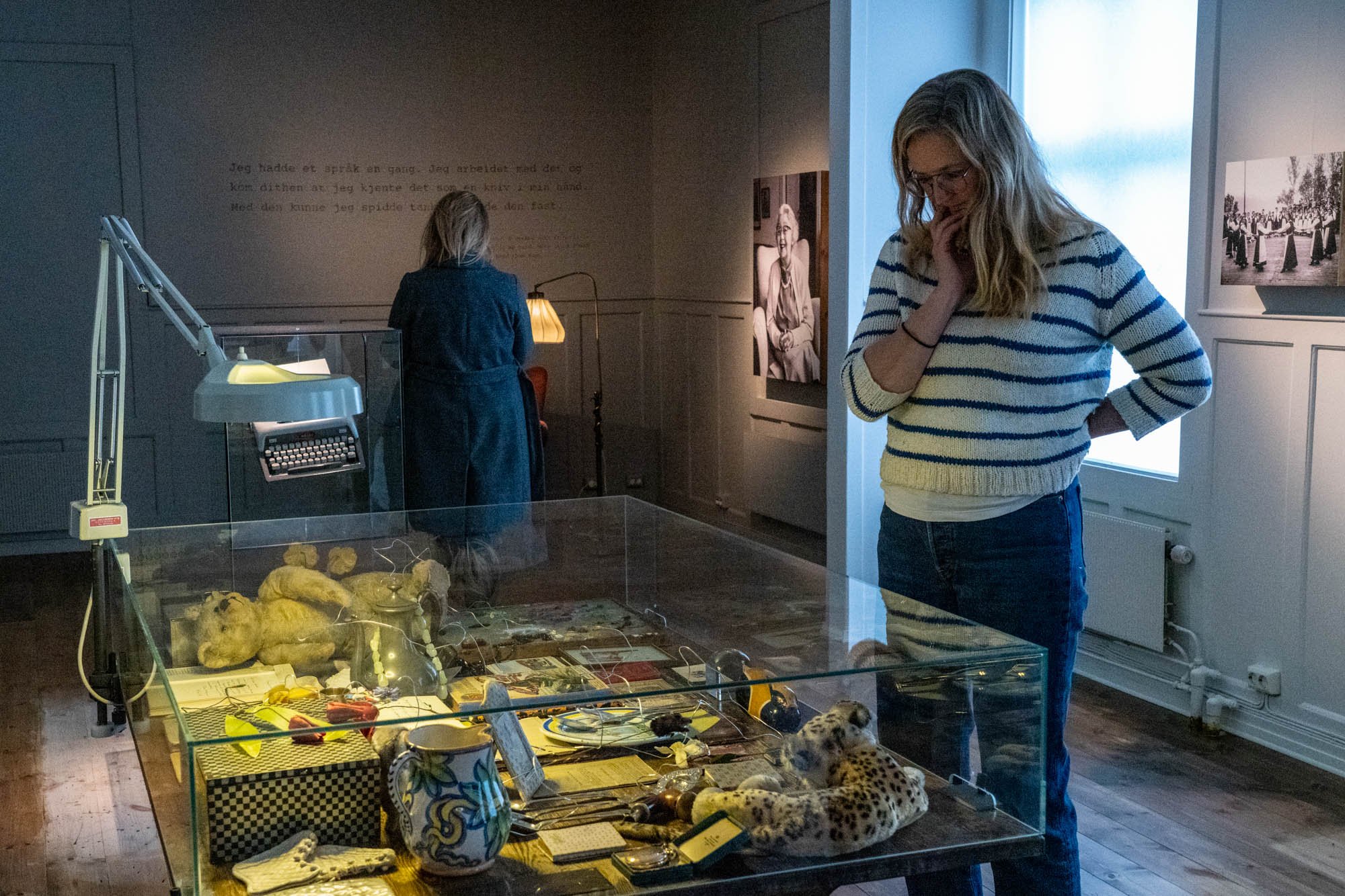   Livets vev  i utstillingen  Sara og friheten . Foto: Mari Hildung/Perspektivet Museum 