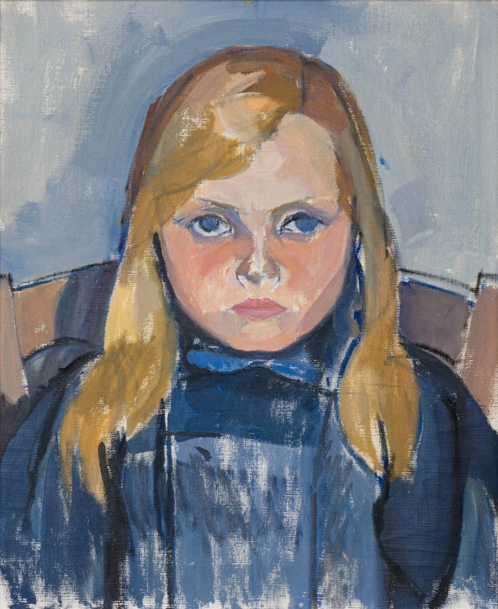  Maleri uten tittel. Av Sara Fabricius. Foto: Mari Hildung/Perspektivet Museum 