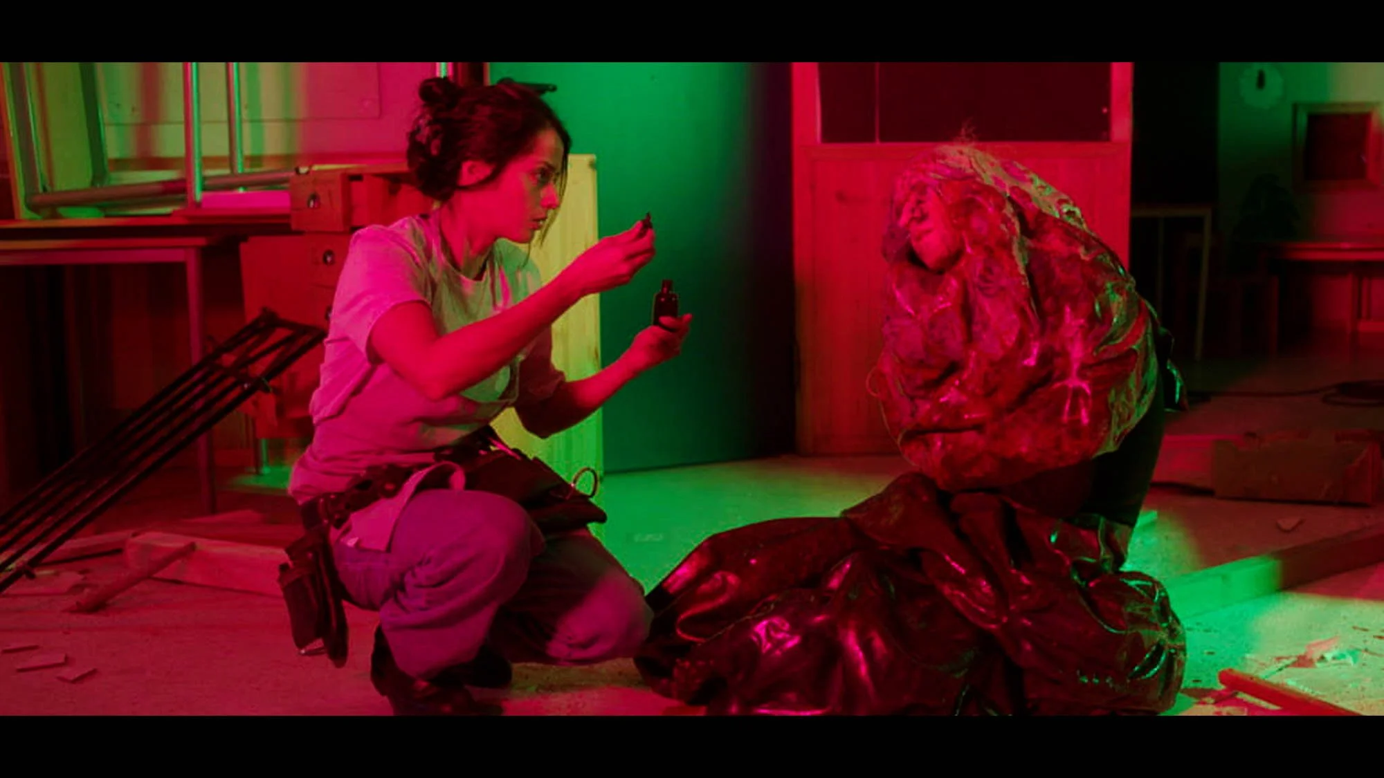  Still from  Untitled , a horror comedy video (23 min) by Arjun Acharya.  