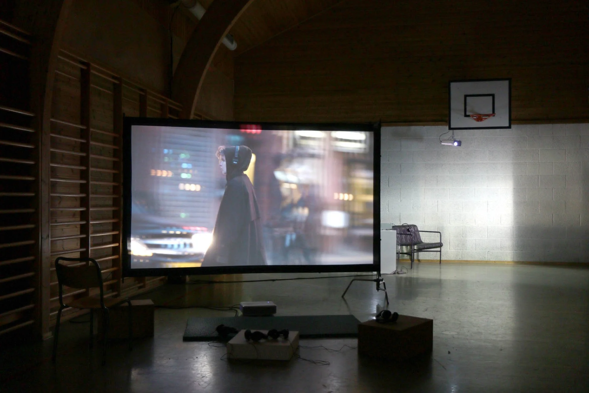   Uten tittel,  video (16 min) by Emilie Aagesen. Photo by NKFS.  