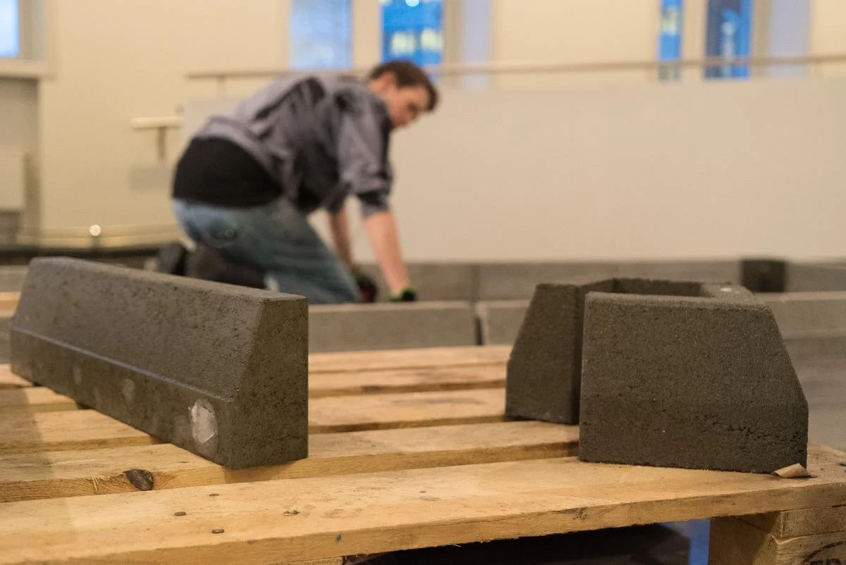  From  Lisa Torell: Potential of the Gap  at Nordnorsk Kunstmuseum in 2018. Photo: Nordnorsk Kunstmuseum/Kjetil Rydland.  