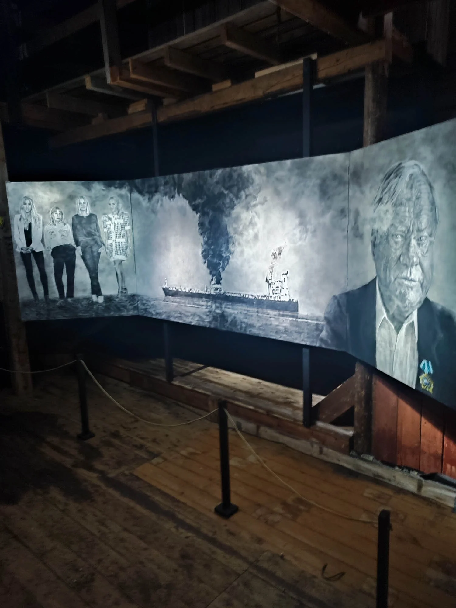   The Fredriksen Commission. Not  (2022) av kunstnerkollektivet KYPROS. Foto: Leif Magne Tangen 