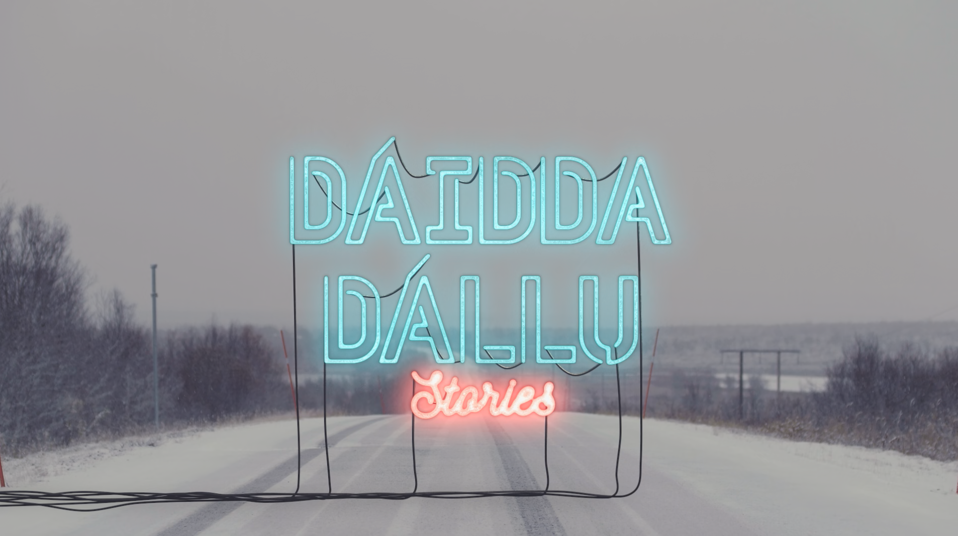  Still image from the film  Dáiddadállu stories  with film portraits about the collective and artists. Screenshot courtesy of Dáiddadállu.  
