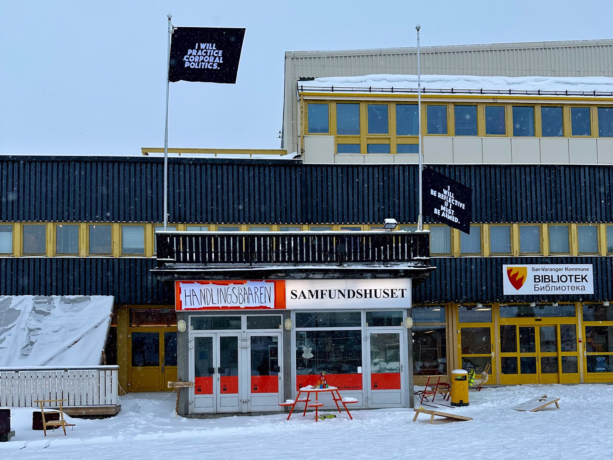   Barents Spektakel - Shoft Shields  i Kirkenes. Foto: Hilde Sørstrøm 