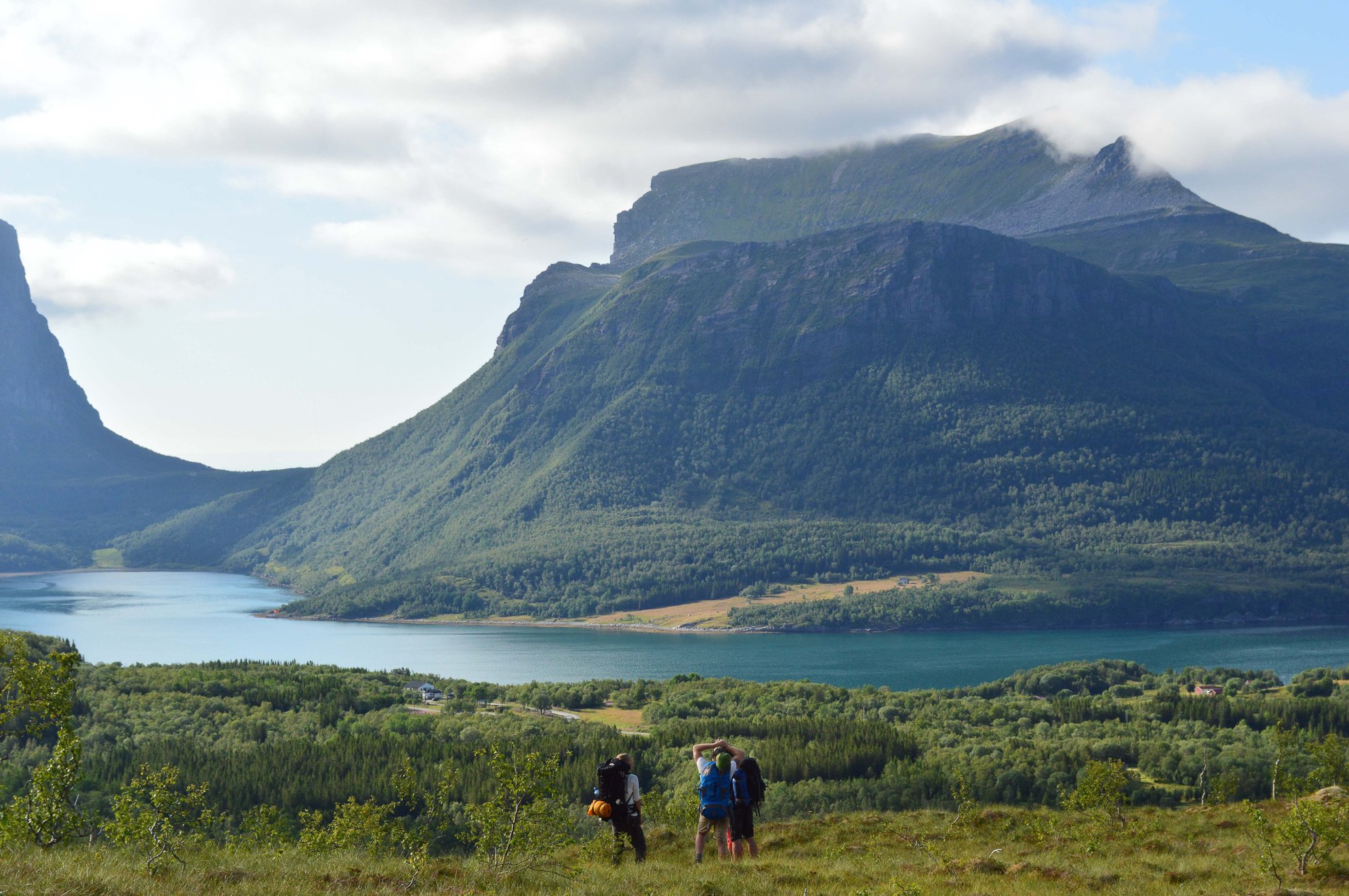  Utsikt over Sørfjorden. Foto: Sørfinnset skole / the nord land.  