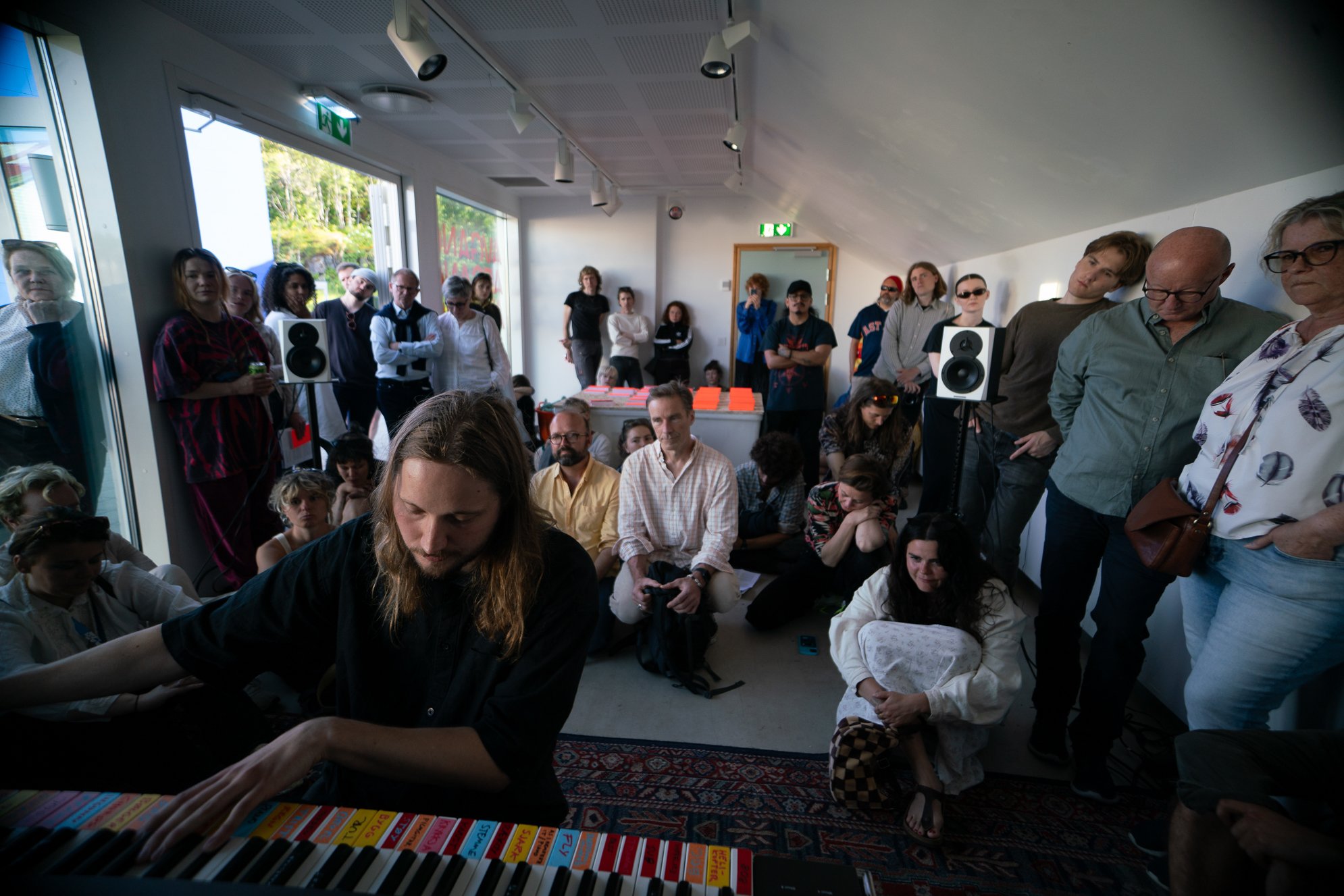   Minneprosesseringsmaskinen  av Petter Blix. Foto: Edvart Falch Alsos 