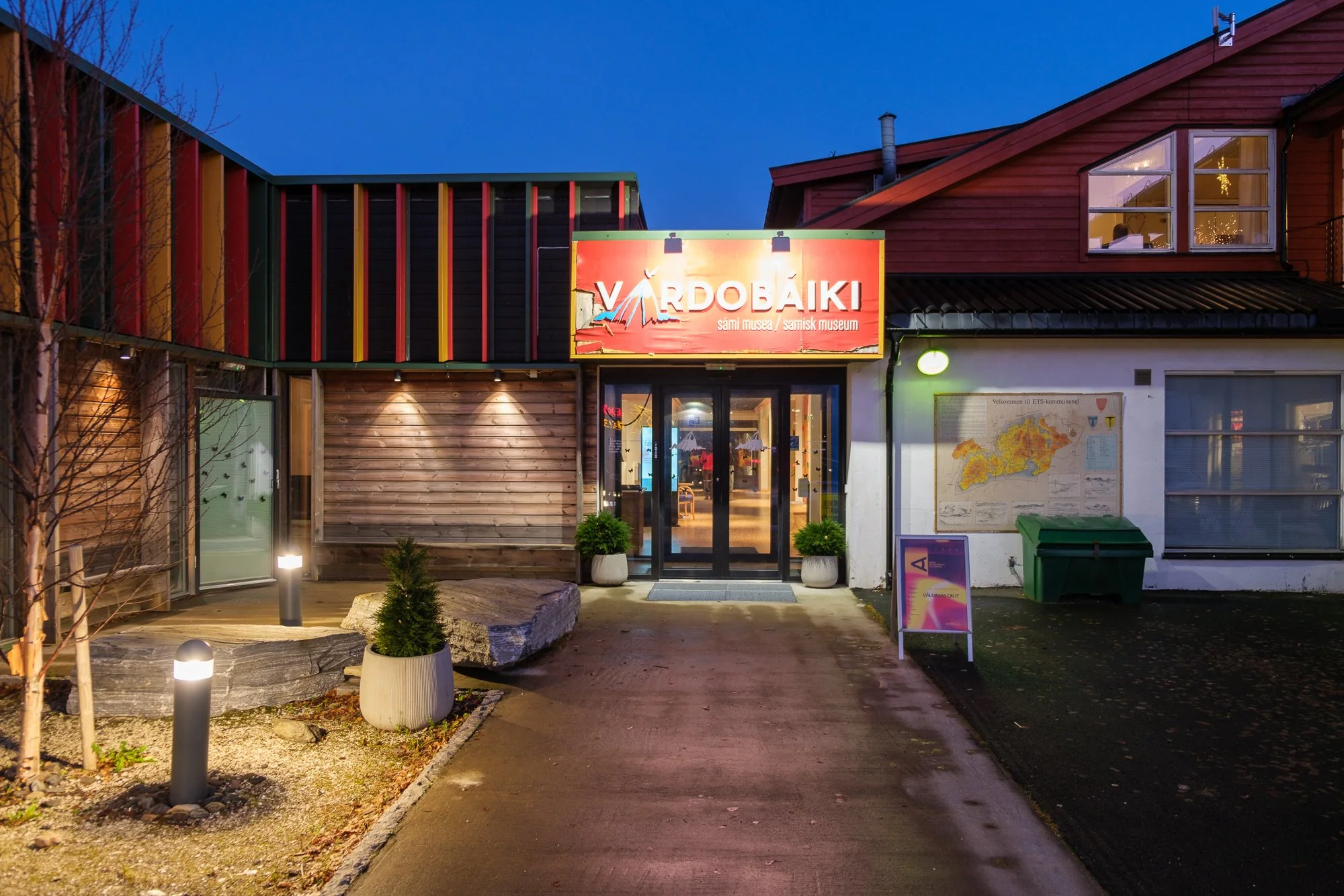  Várdobáiki sámi guovddaš in Evenskjer. Foto: Gunnar Holmstad 