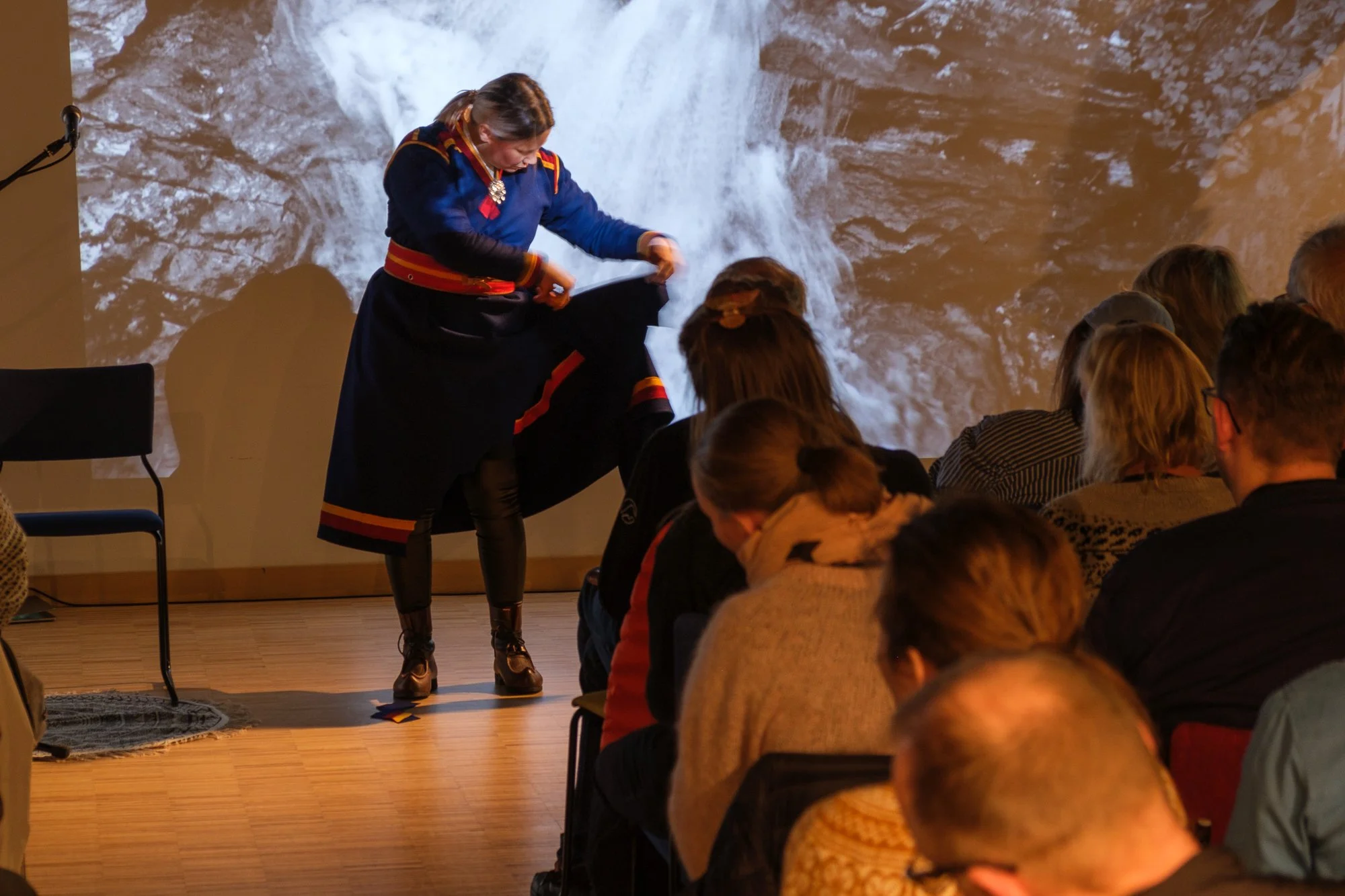  Rámavuol Elle Bigge / Ellen Berit Dalbakk performing. Foto: Gunnar Holmstad 
