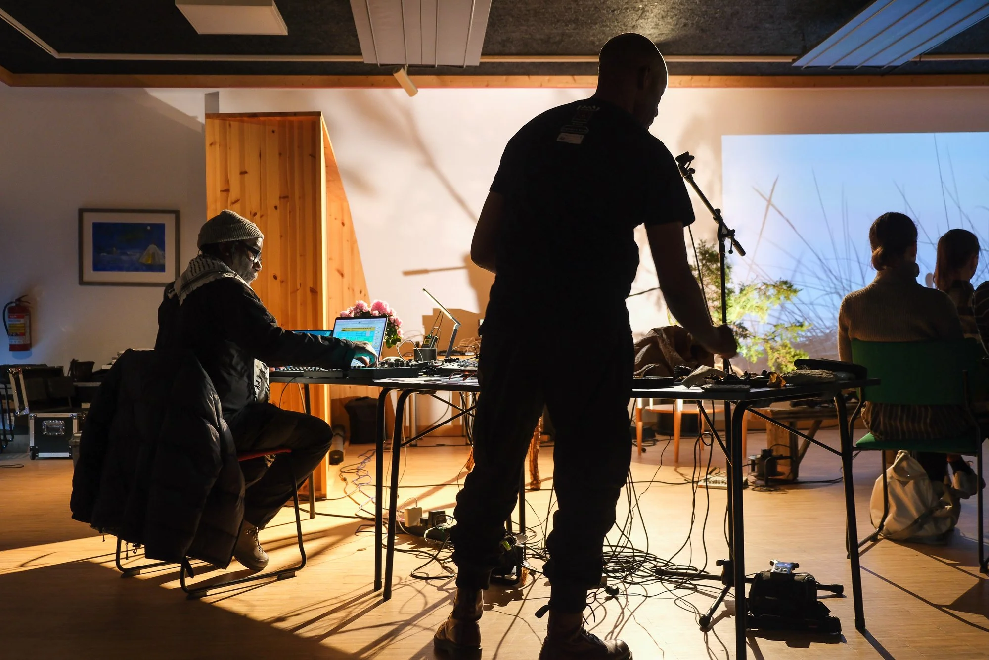  Dupmorphology performing as part of  Our Time is Now  during AMIFF 2024. Foto: Gunnar Holmstad 