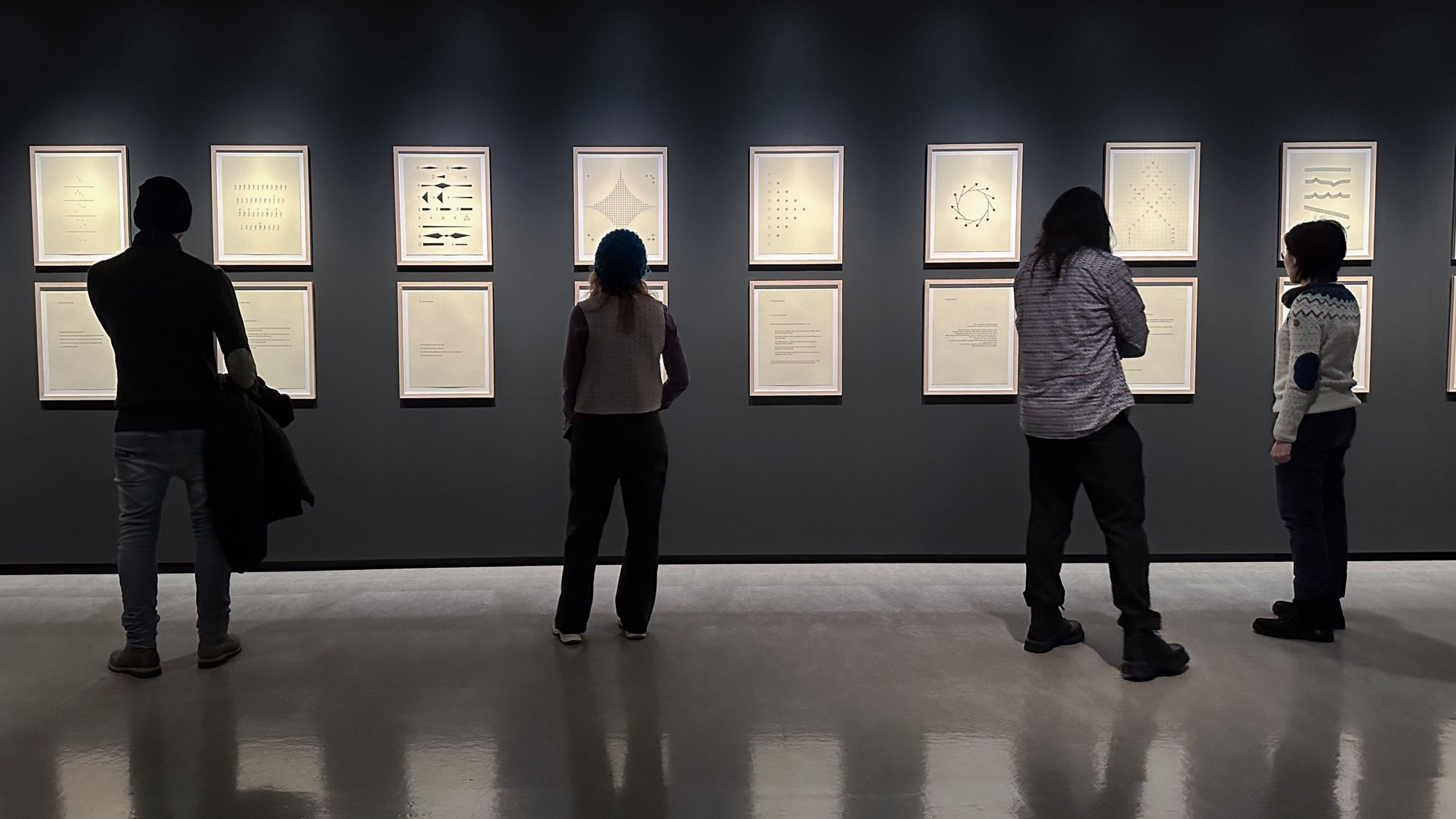    Zitkála-Šá  by Raven Cachon at Nordnorsk Kunstmuseum. Photo by Hilde Sørstrøm  