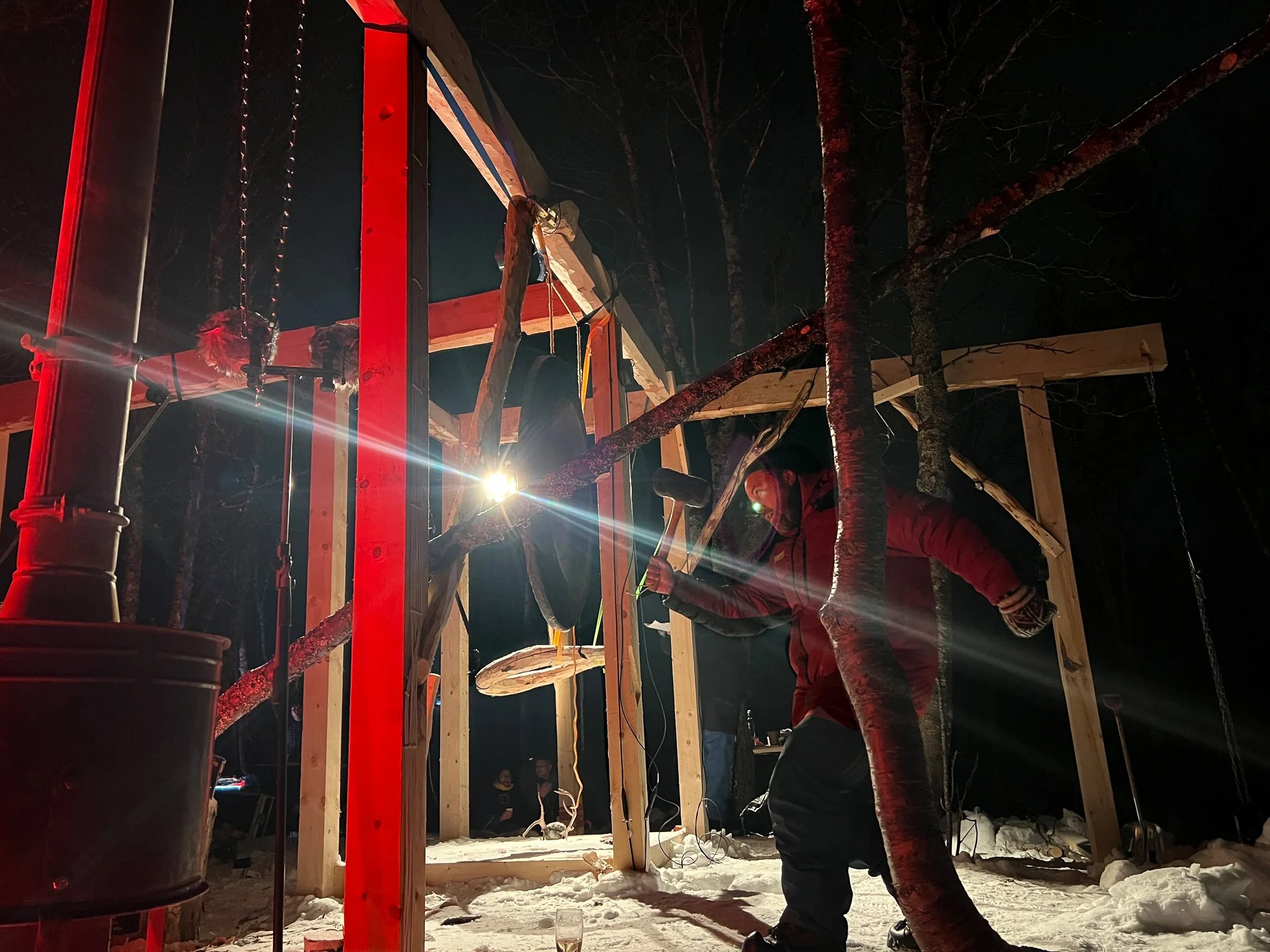   Vintervending / Dálvejorggáldat  i Tromsø. Foto: Amund Sjølie Sveen 