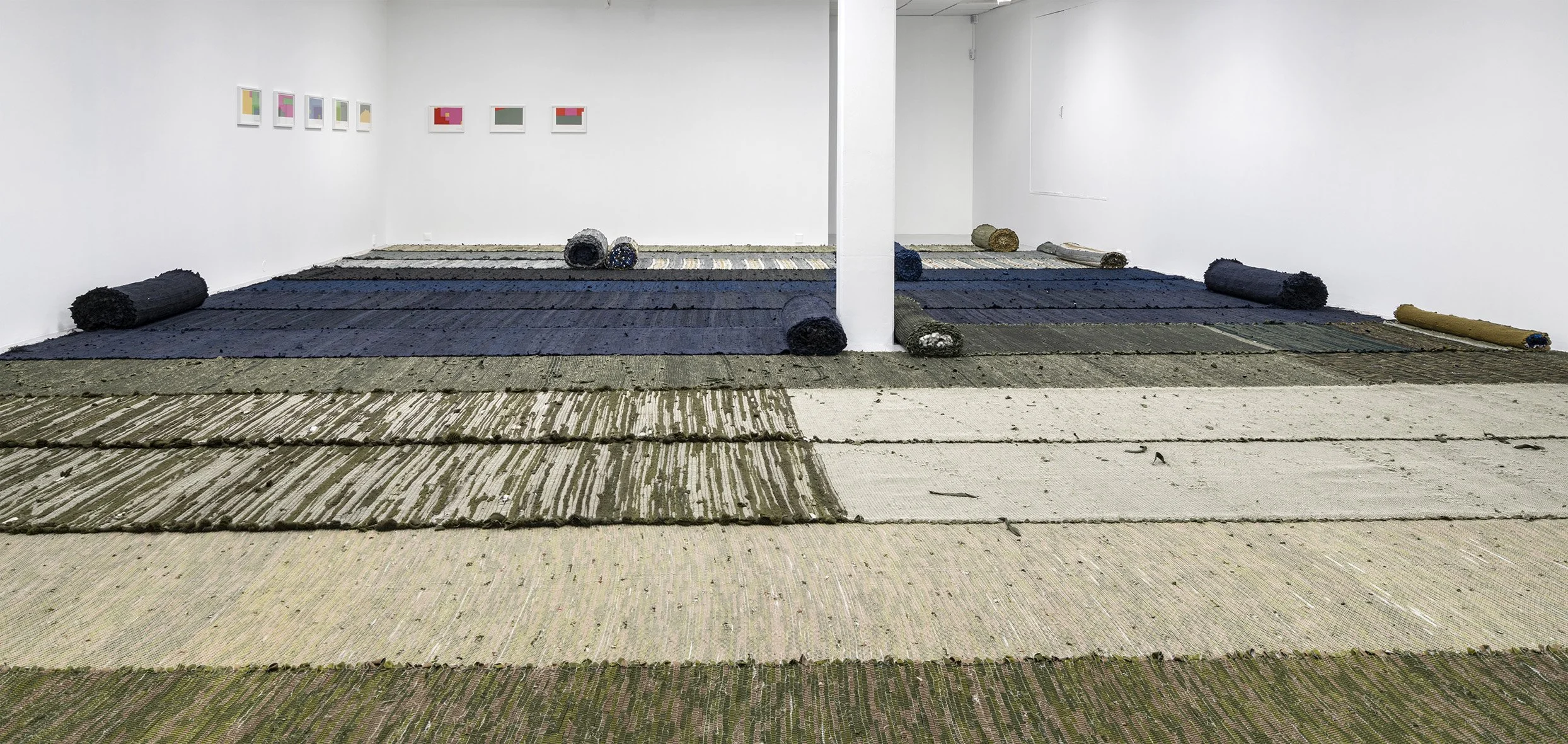  Utstillingen  Avskrekking og beroligelse  med verk av Toril Johannessen i galleriet til Nordnorsk Kunstnersenter i Svolvær. Foto: Kjell Ove Storvik / Nordnorsk Kunstnersenter 