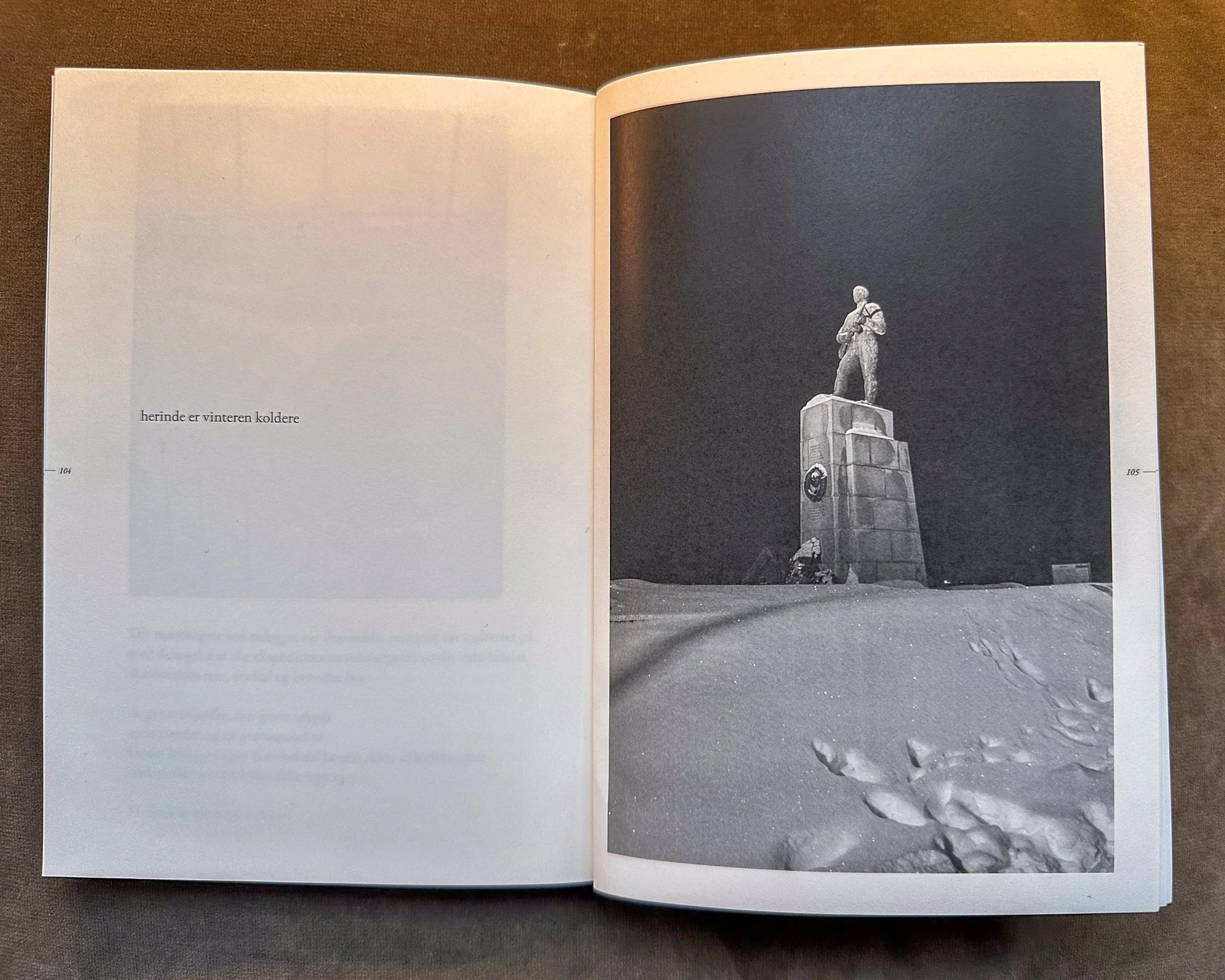   Fra vor grændse mod Piselvnes,  kunstbok av Silje Figenschou Thoresen. Foto: Hakapik  