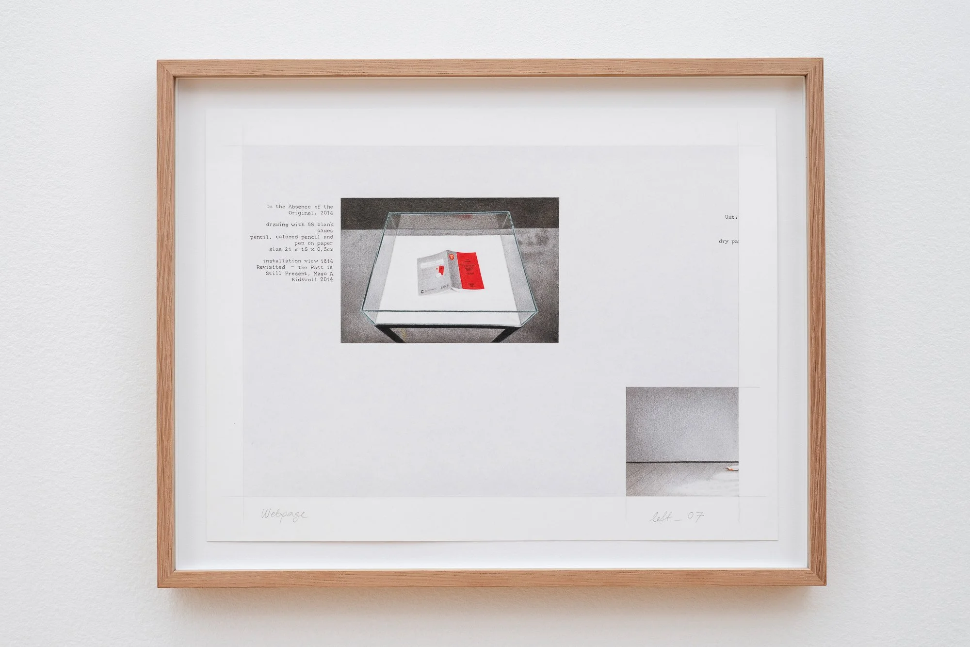  Fra Ane Mette Hols soloutstilling  Mot utsiden / mot innsiden , på Stormen kunst/dájdda. Foto: Dan Mariner 