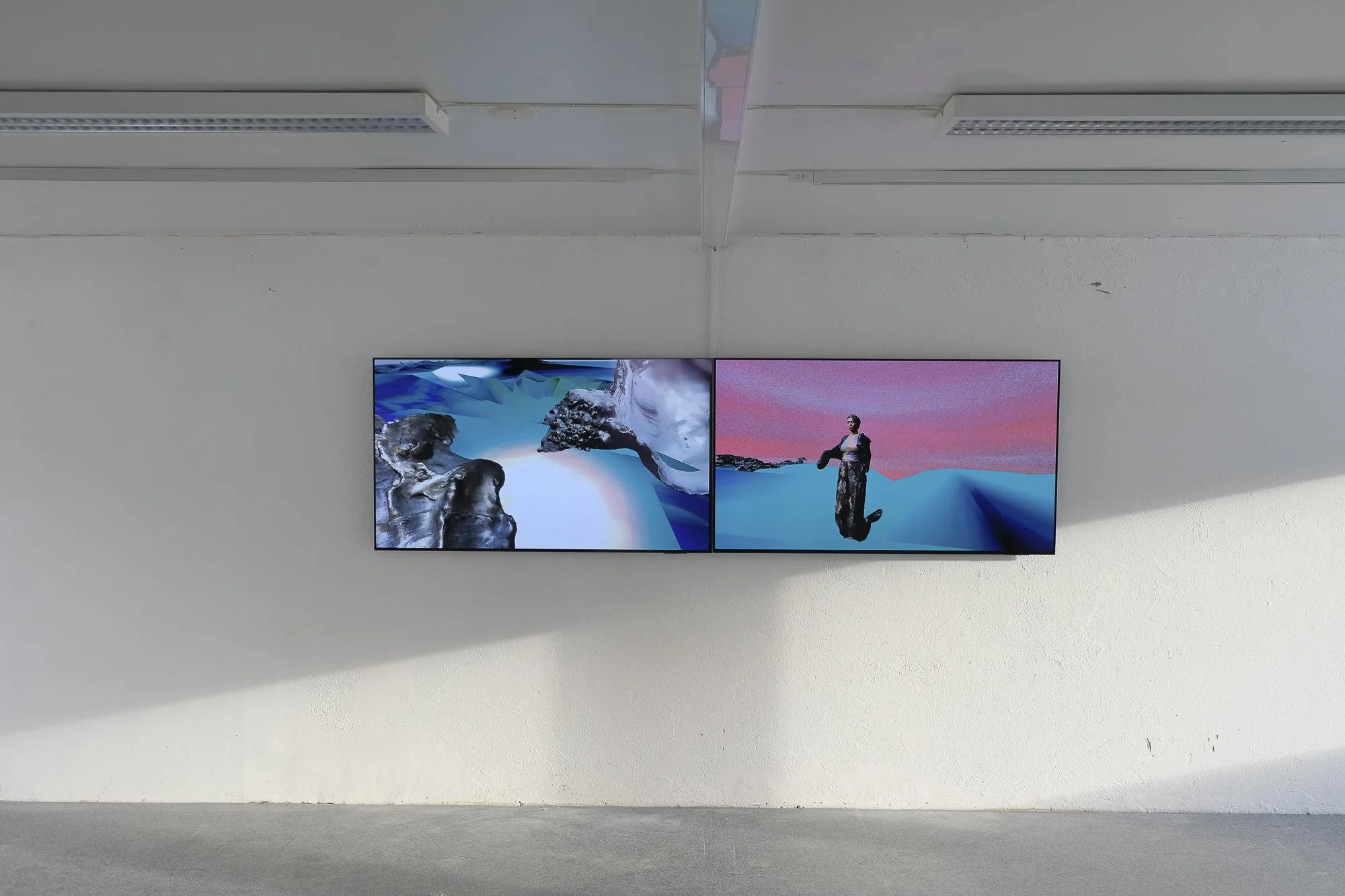   Interferens , videoverk av Ingrid Bjørnalii. Foto: Kurant 