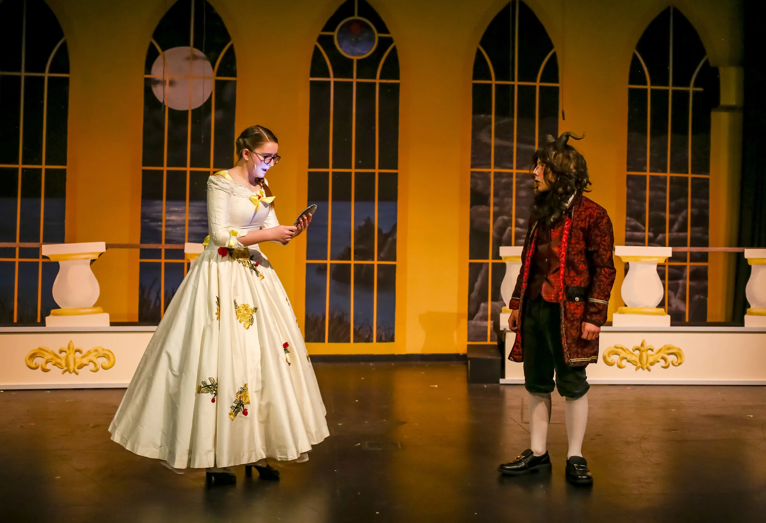 Evergreen Middle School - Beauty and the Beast Jr, 2018