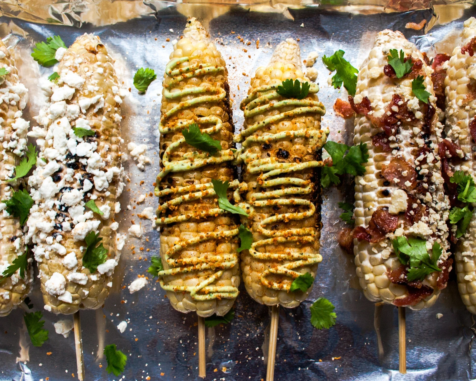 Mexican Street Corn Three Ways