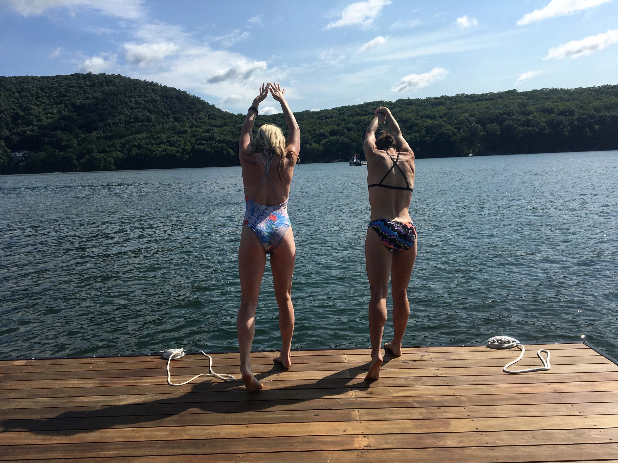 Swim in Candlewood Lake