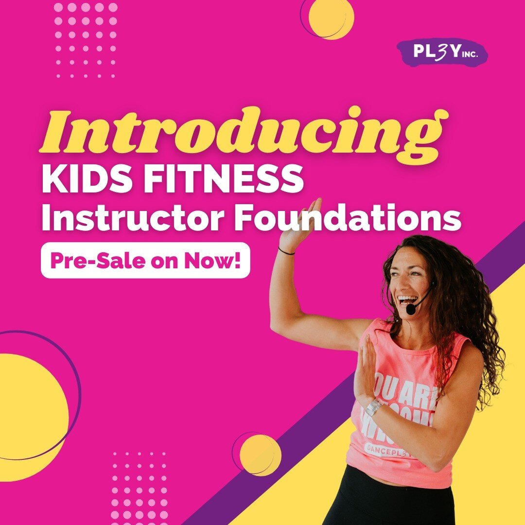 *NEW COURSE ALERT!*

Become a Certified Kids Fitness Instructor

Our PL3Y Kids Fitness Instructor Foundations Course is designed to develop your skills in leading engaging and interactive fitness classes with kids ages 6-12.

Learn about children&rsq