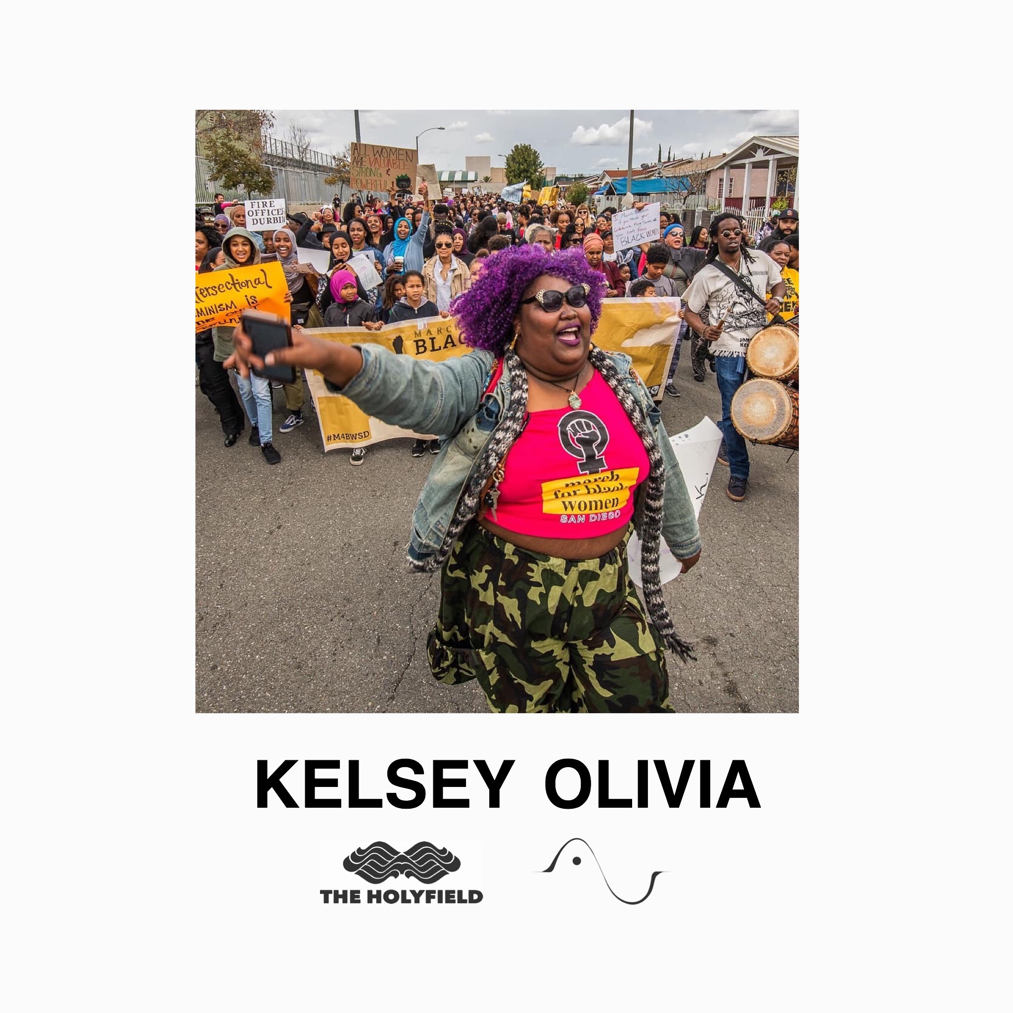 Kelsey Olivia is a well known poet and activist. She put together the March for Black Women San Diego and will be talking about how poetry helped her turn her Monsters into Masterpieces.