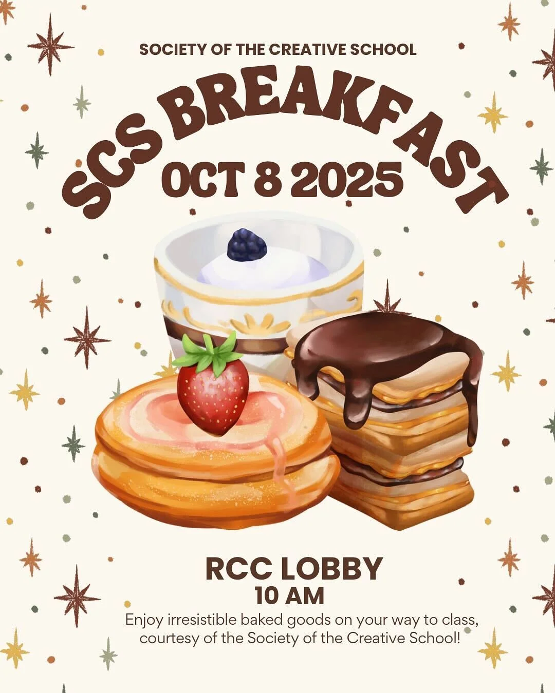 SCS Breakfast — Society of The Creative School