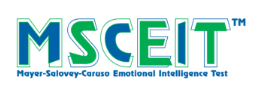  Mayer-Salovey-Caruso Emotional Intelligence Test (MSCEIT™) evaluates Emotional Intelligence (EI) through a series of objective and impersonal questions. It tests the respondent's ability to perceive, use, understand, and regulate emotions. Based on 