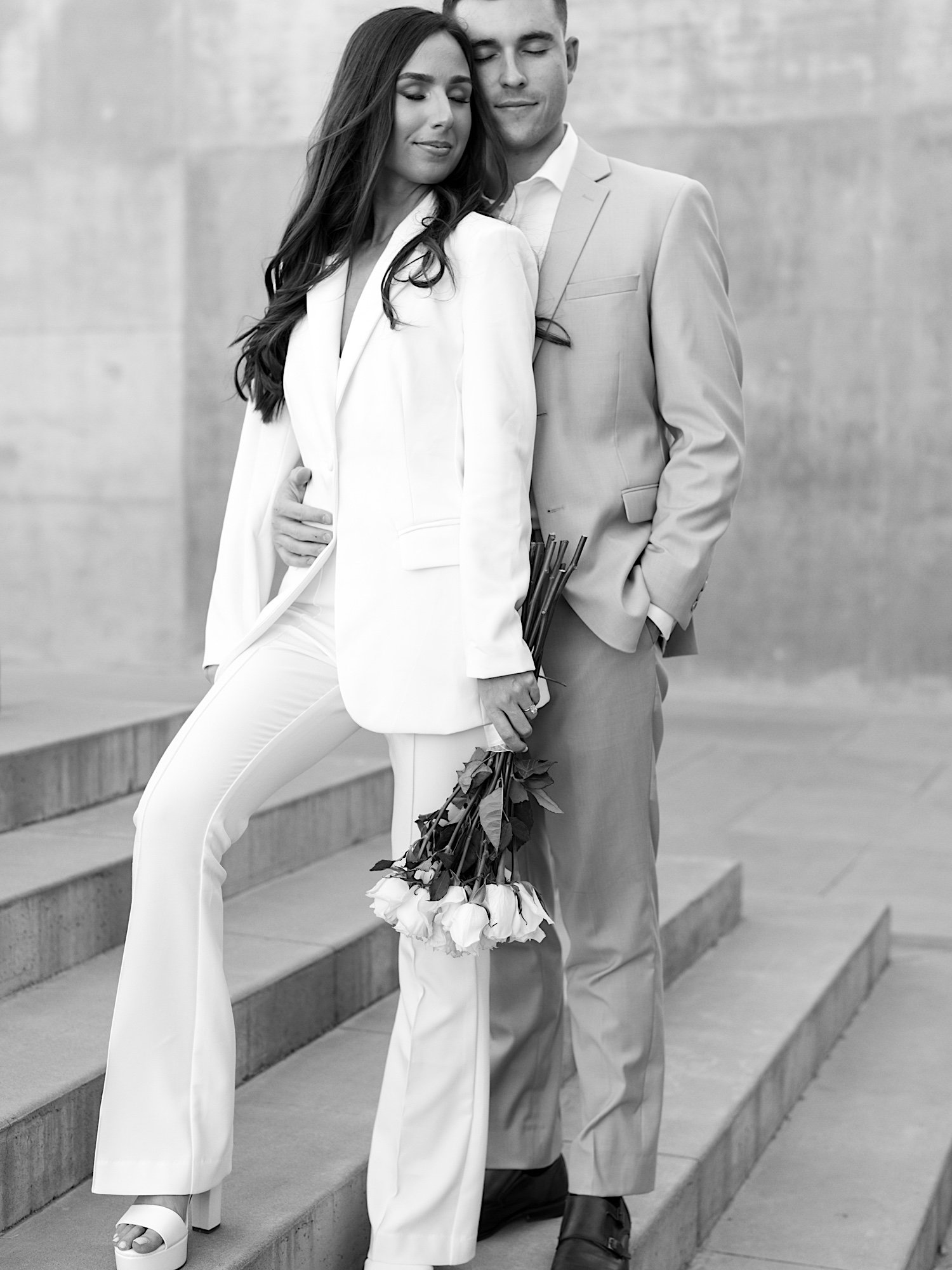 Vintage Porche Downtown City Engagement -17.jpg