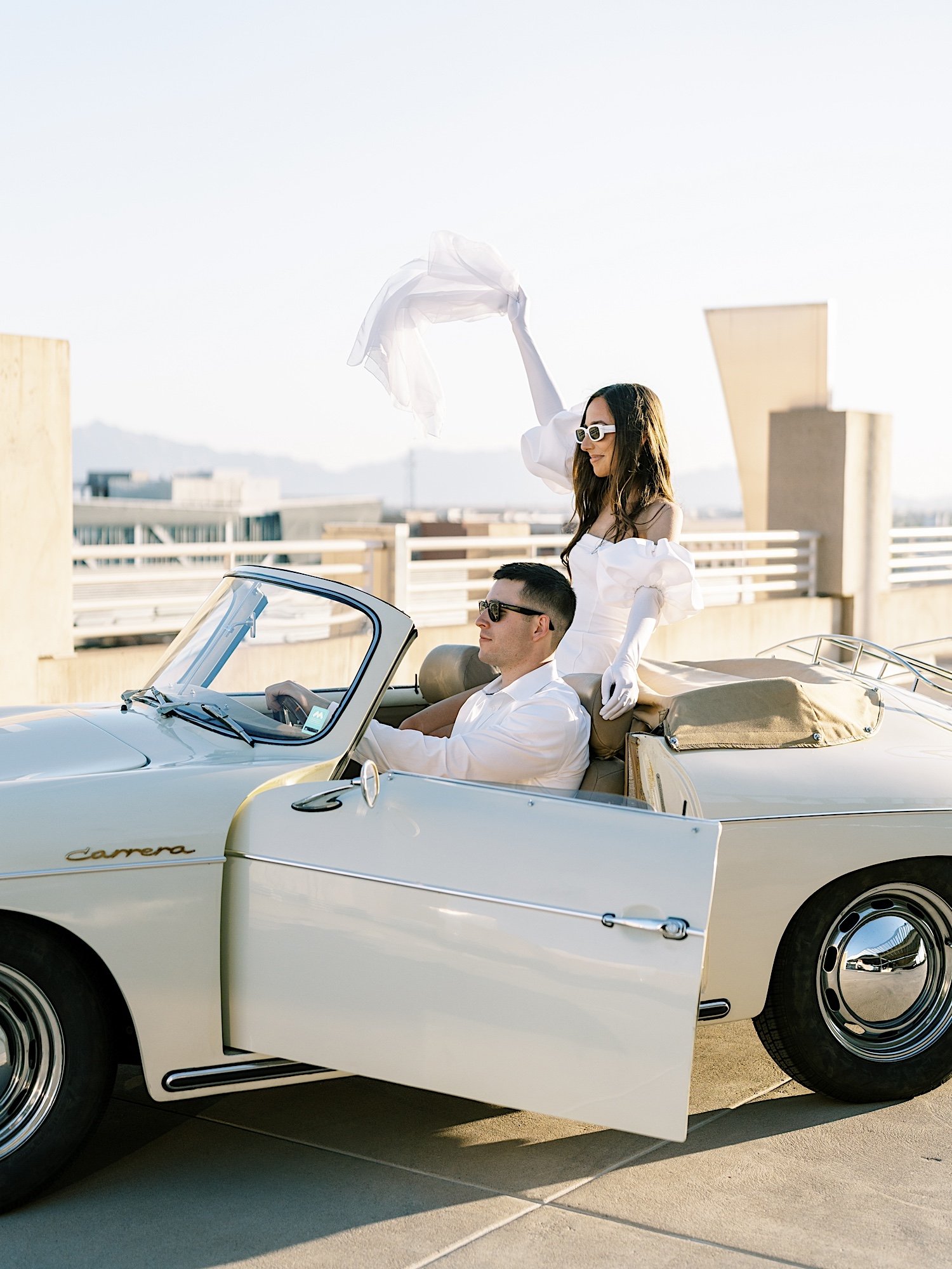 Vintage Porche Downtown City Engagement -30.jpg