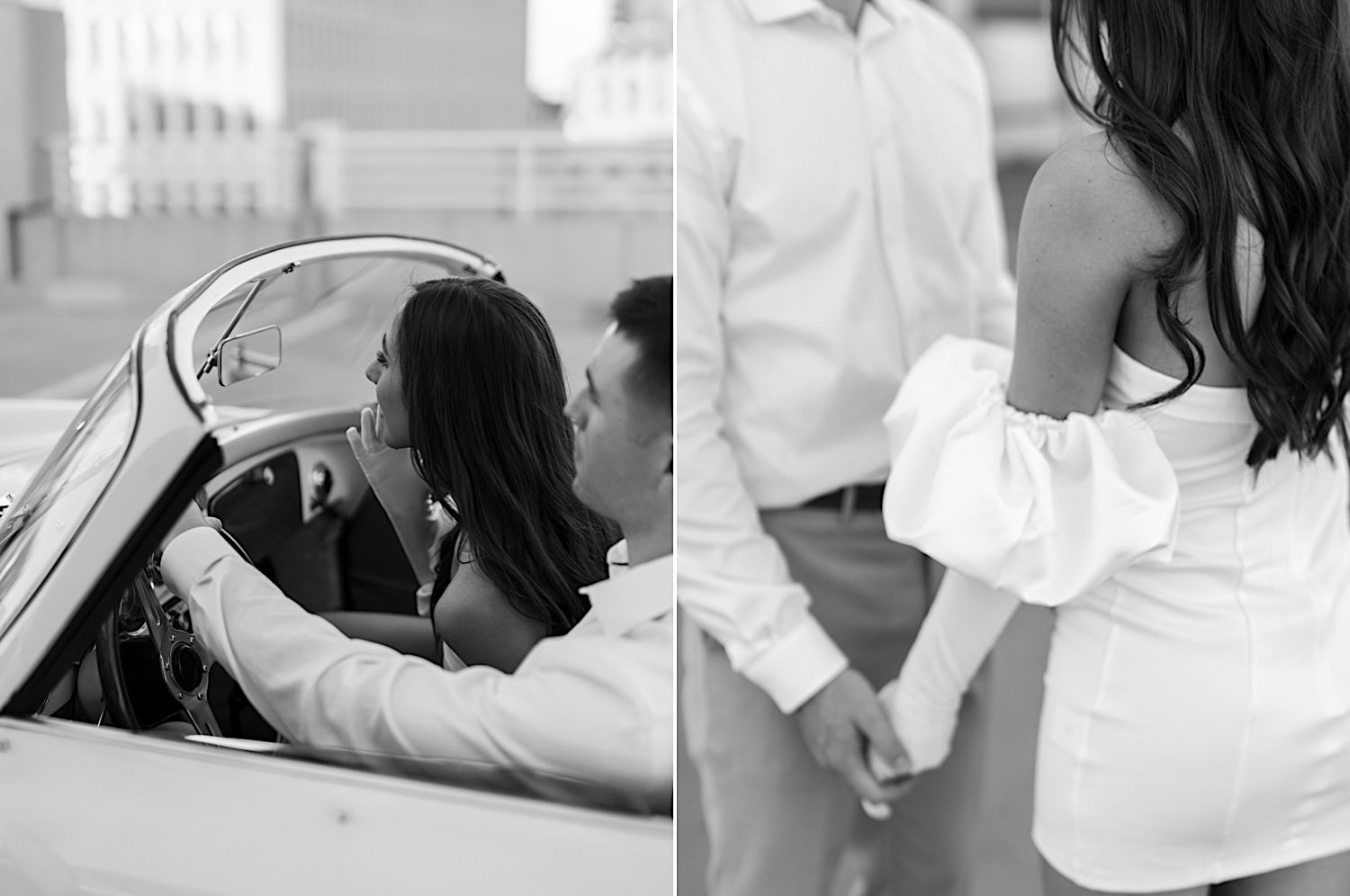 Vintage Porche Downtown City Engagement -40.jpg