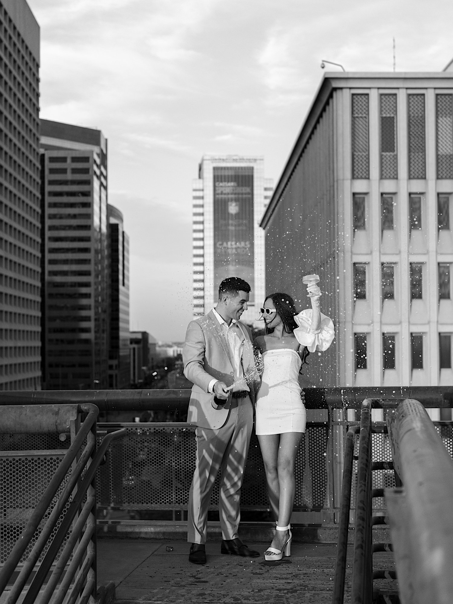 Vintage Porche Downtown City Engagement -52.jpg