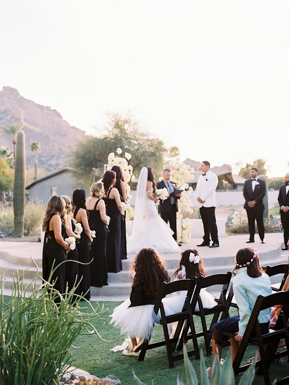 Glamorous Black Tie Mountain Shadows Arizona Wedding Saje Photography - 37.jpg
