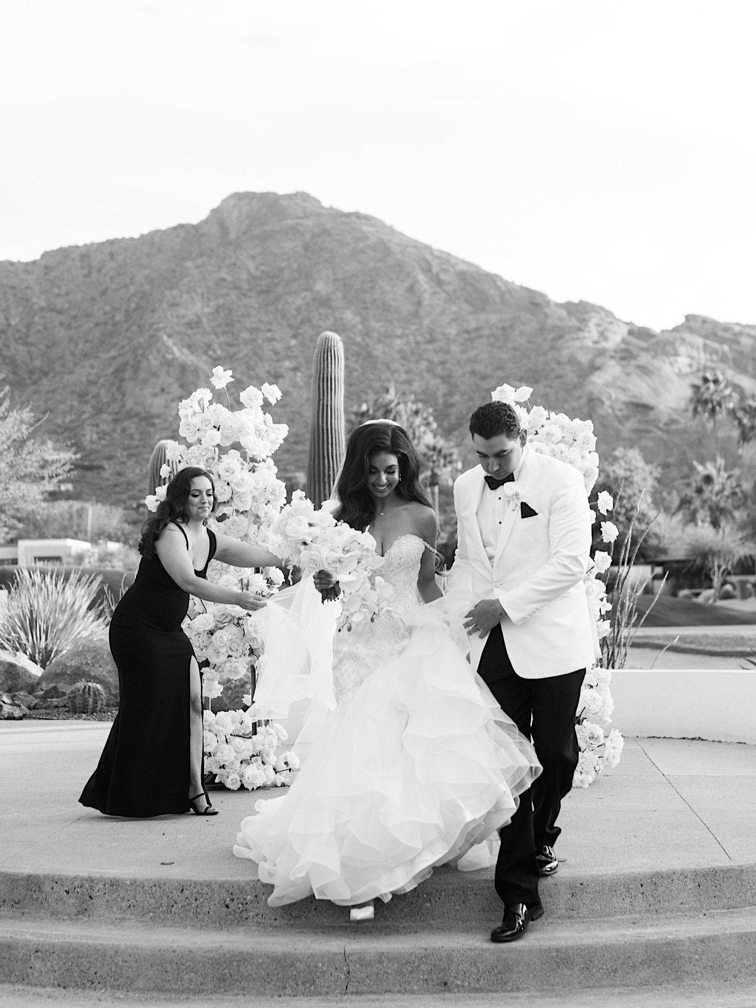 Glamorous Black Tie Mountain Shadows Arizona Wedding Saje Photography - 39.jpg
