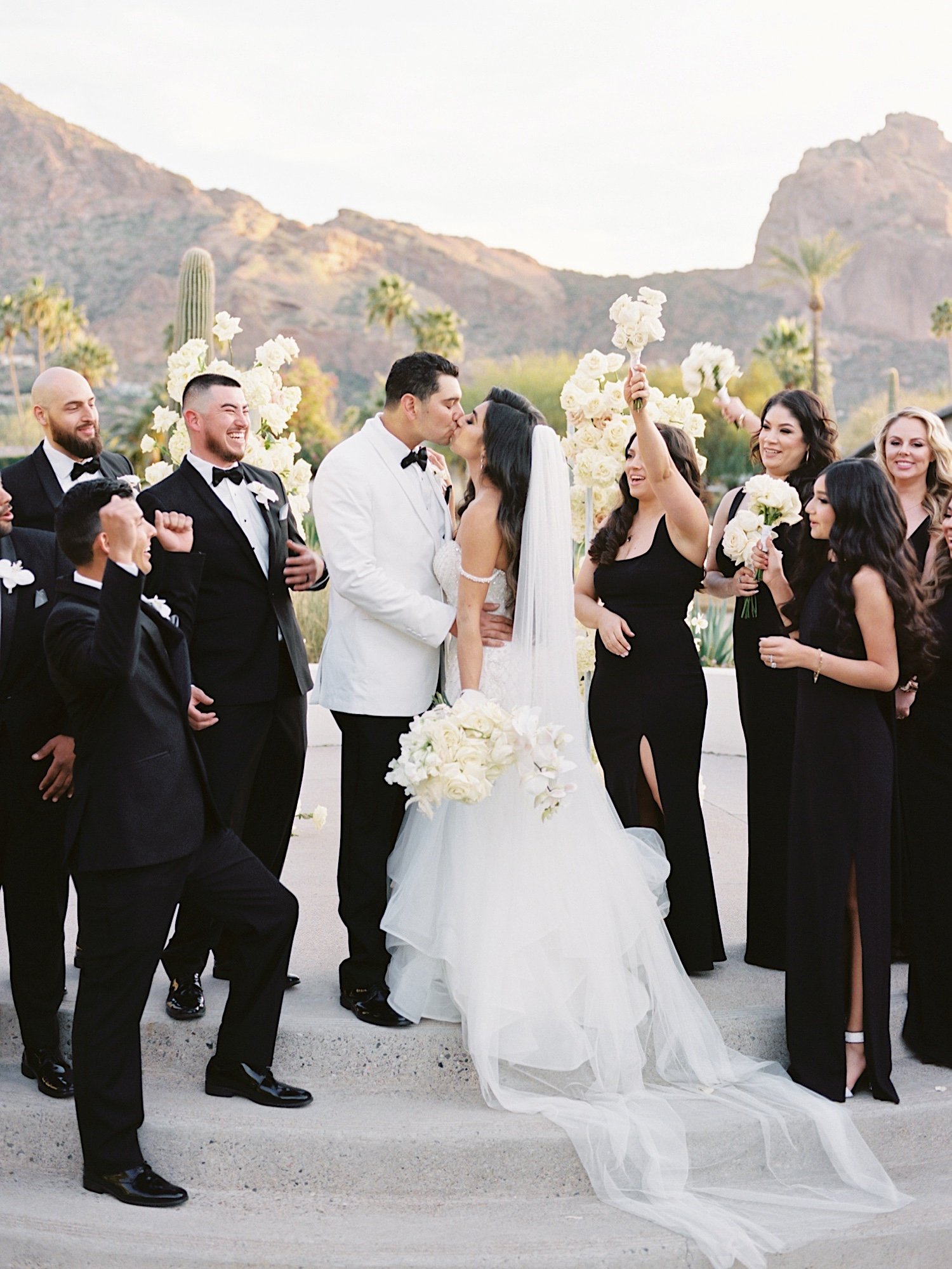 Glamorous Black Tie Mountain Shadows Arizona Wedding Saje Photography - 46.jpg