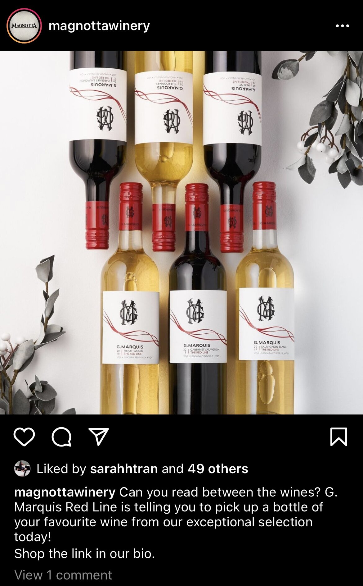 Magnotta Winery Social Media 