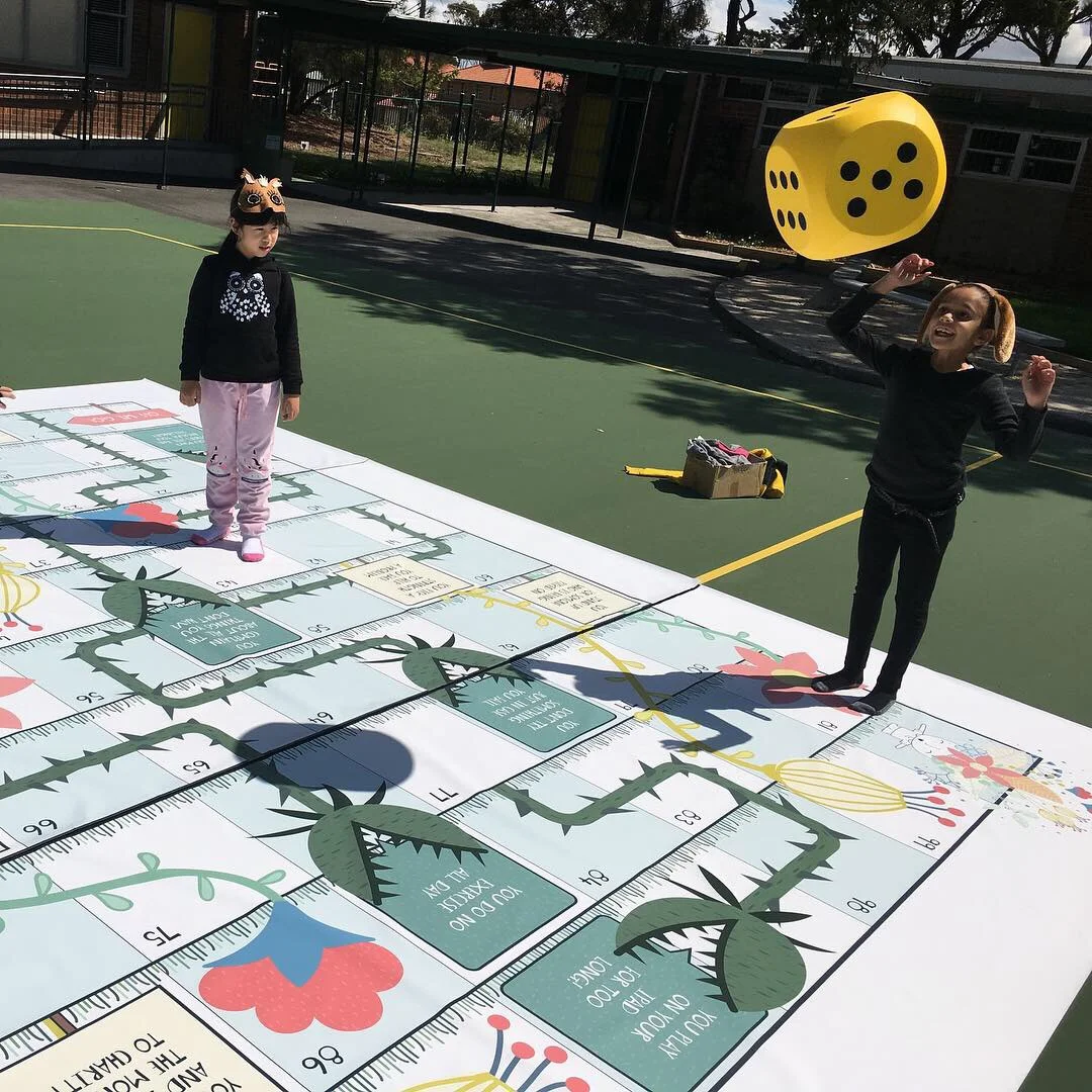 The GIANT version of our Weeds and Flowers game