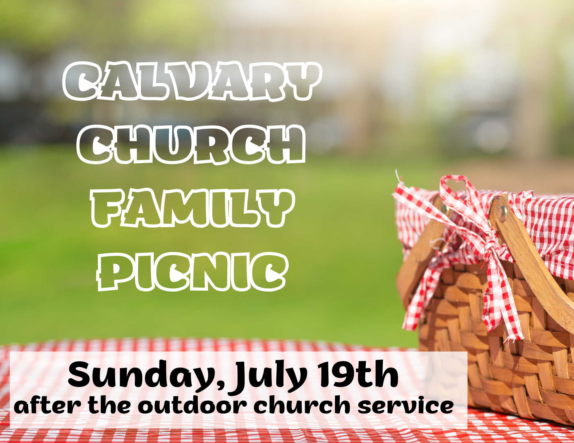 Calvary Church Family Picnic